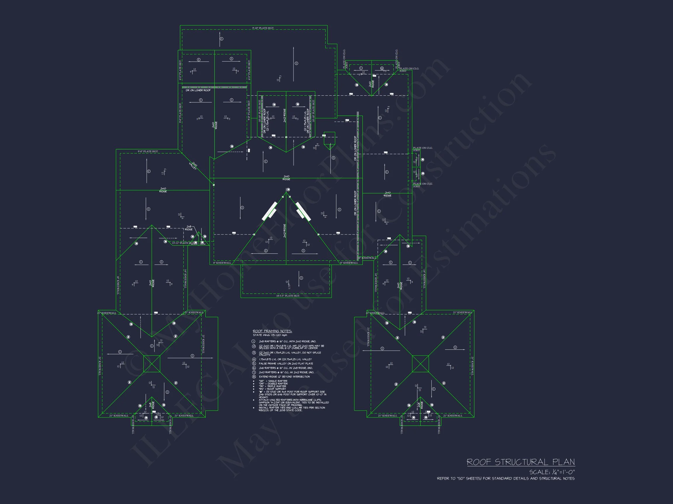 20-1001 HOUSE PLAN - Stunning House Plan with 2 Floors, CAD Blueprint & Designs 14 Stunning house Plan with 2 Floors, CAD Blueprint & Designs