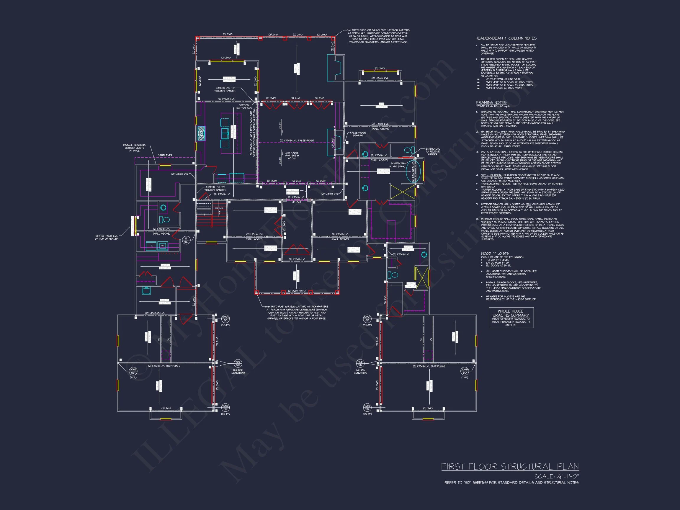 20-1001 HOUSE PLAN - Stunning House Plan with 2 Floors, CAD Blueprint & Designs 12 Stunning house Plan with 2 Floors, CAD Blueprint & Designs