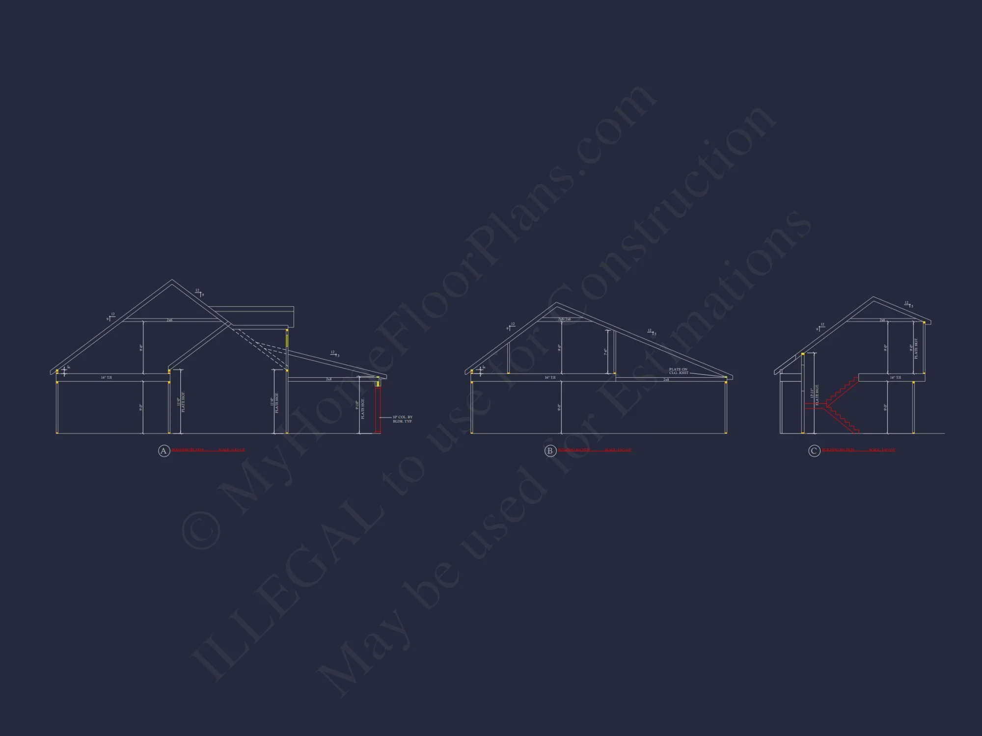 Stunning house Plan with 2 Floors, CAD Blueprint & Designs