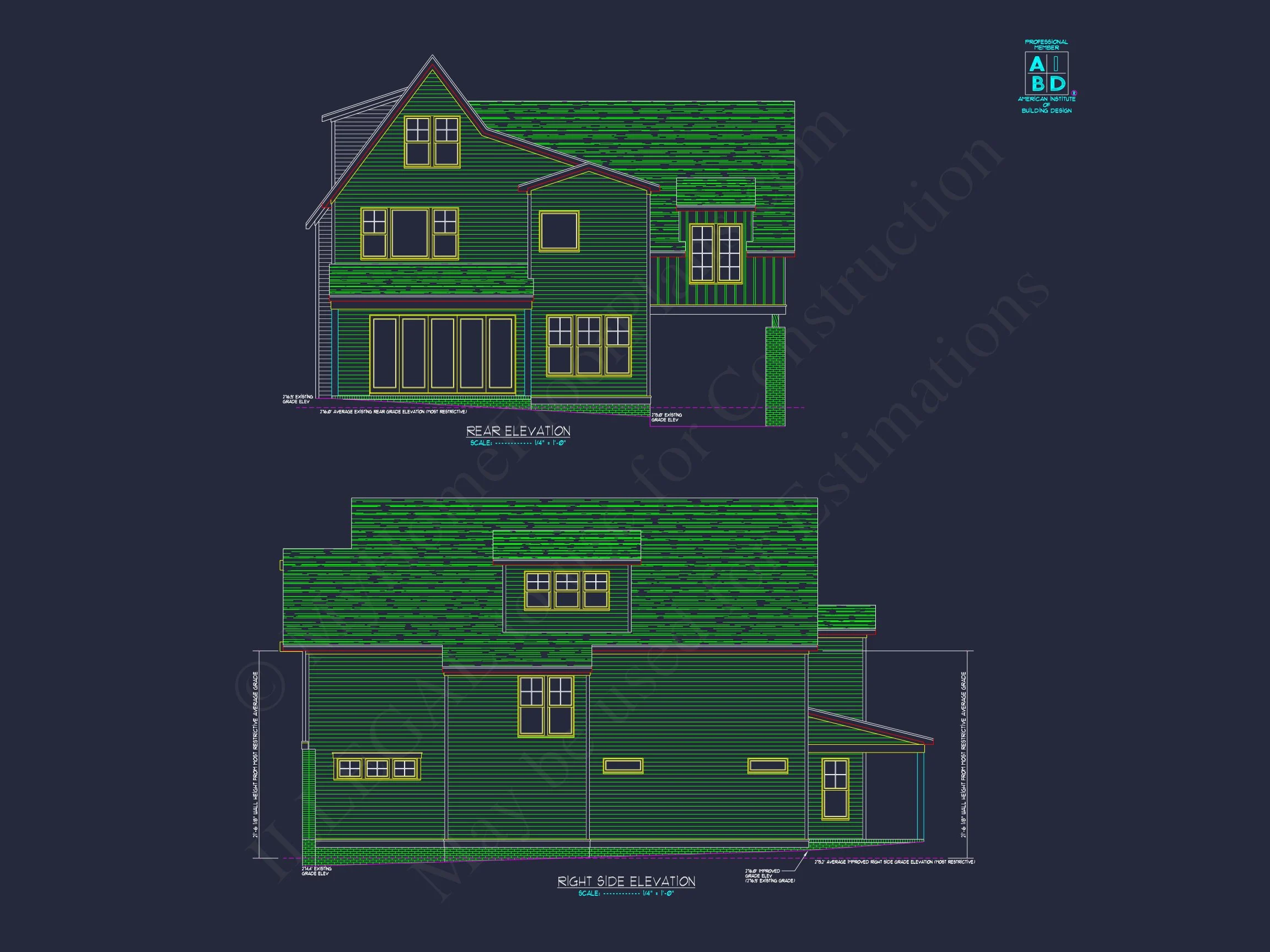 Stunning Modern Craftsman house Plan with CAD Designs