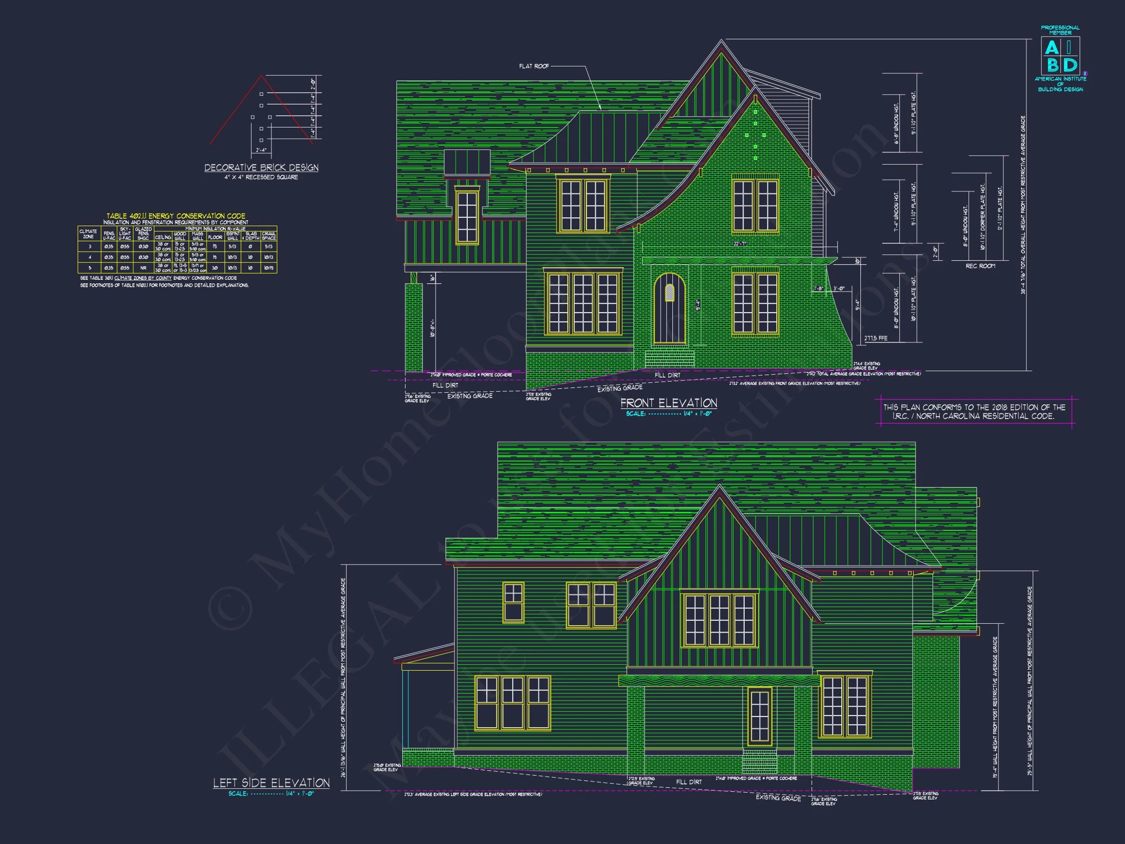 Stunning Modern Craftsman house Plan with CAD Designs