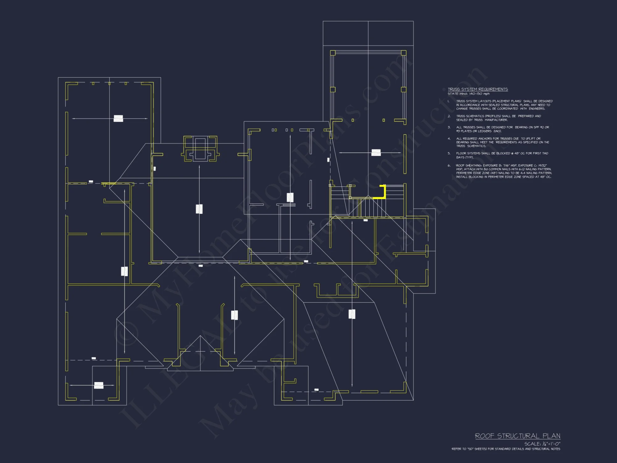 Stunning house Plan with Modern Floor Plan, CAD Designs, and Blueprints