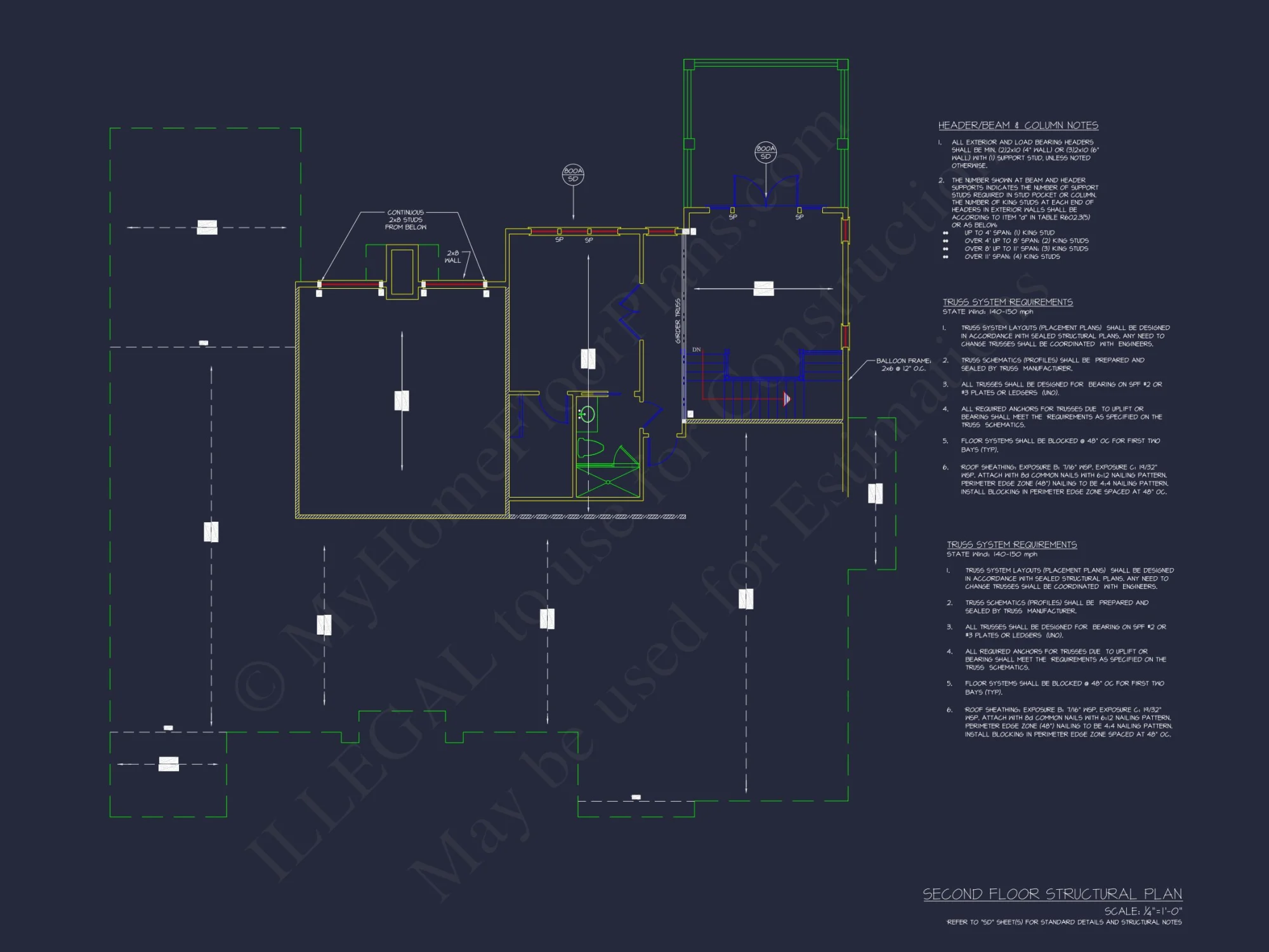 Stunning house Plan with Modern Floor Plan, CAD Designs, and Blueprints