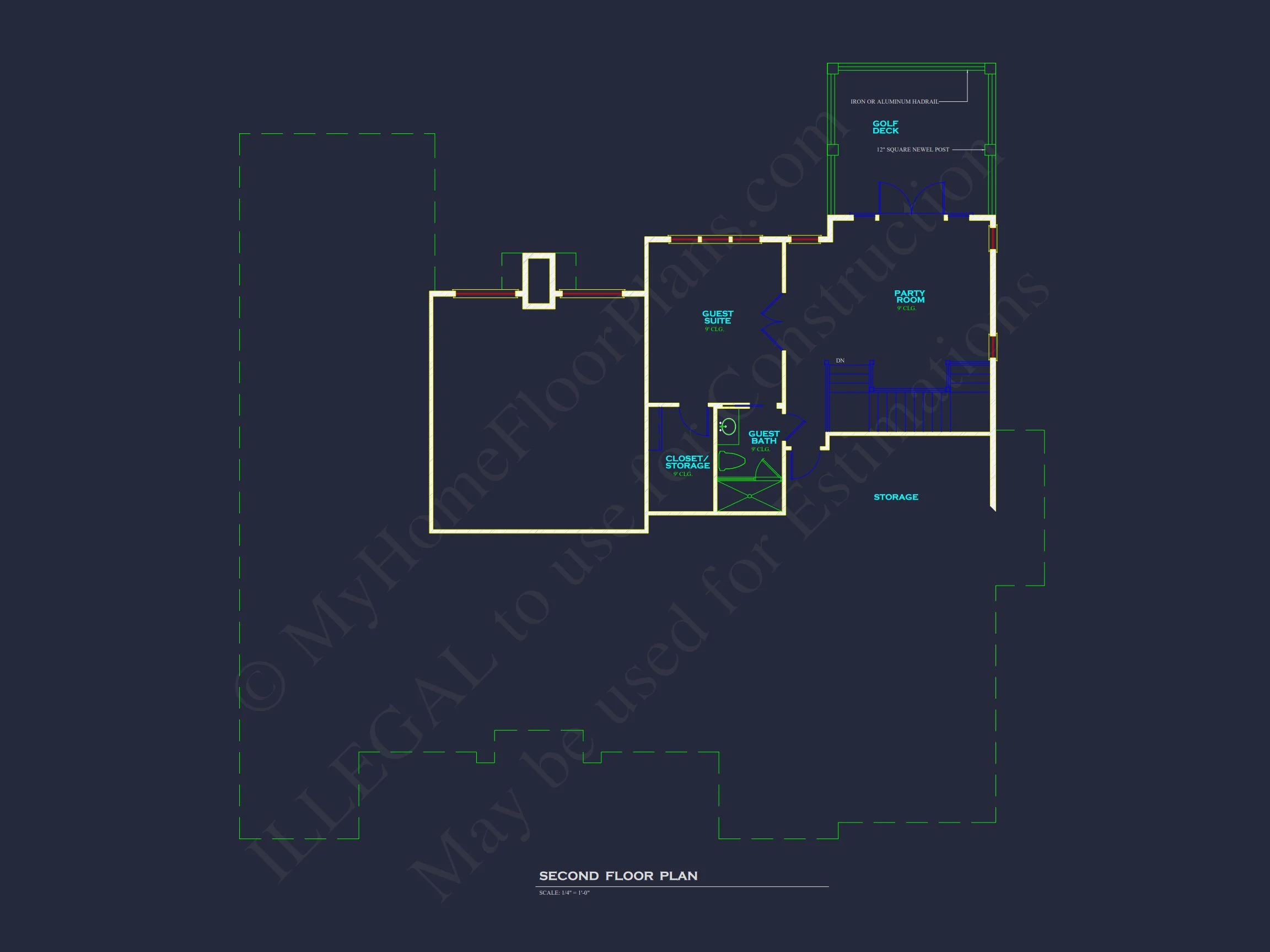 Stunning house Plan with Modern Floor Plan, CAD Designs, and Blueprints