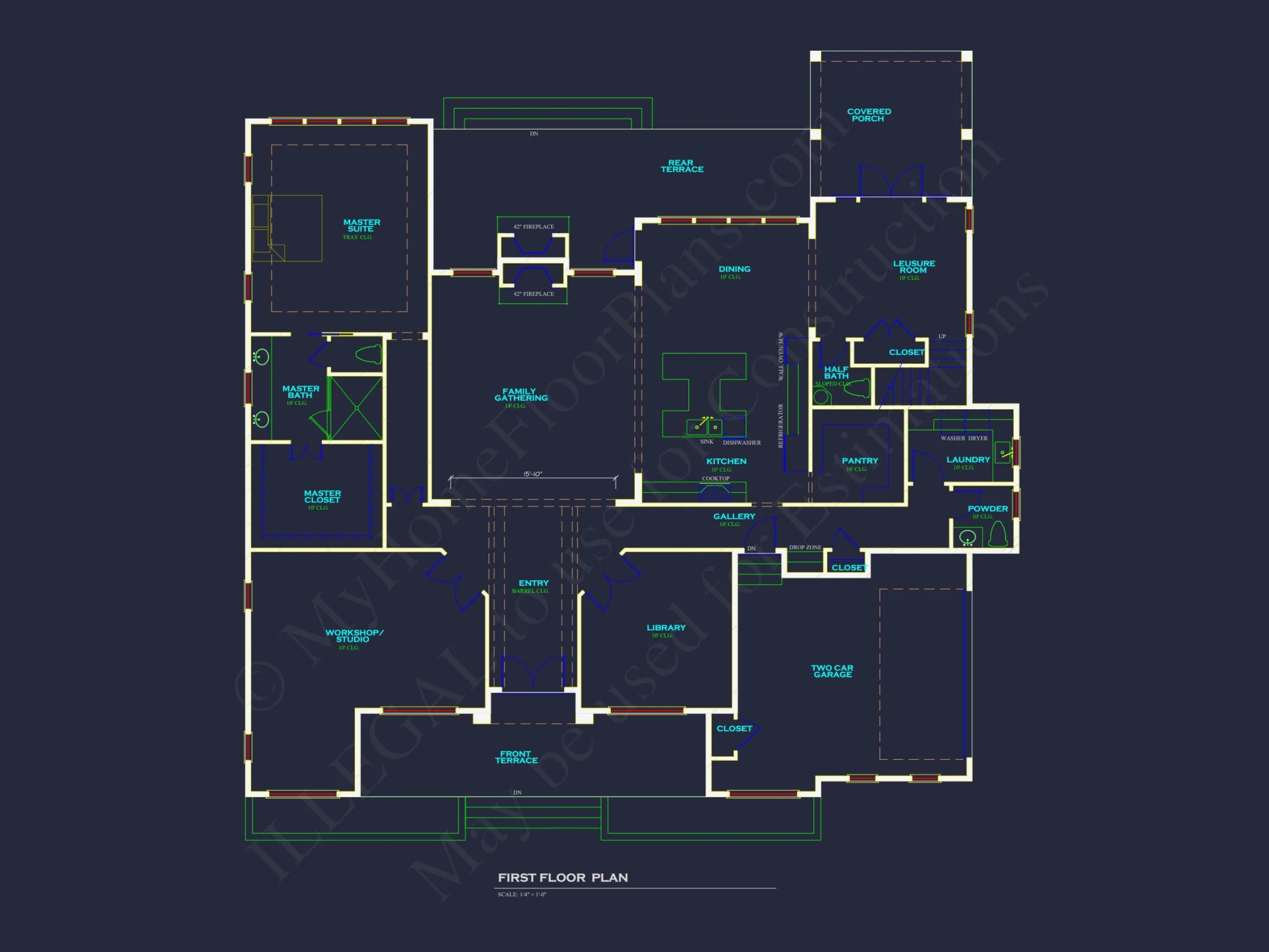 Stunning house Plan with Modern Floor Plan, CAD Designs, and Blueprints