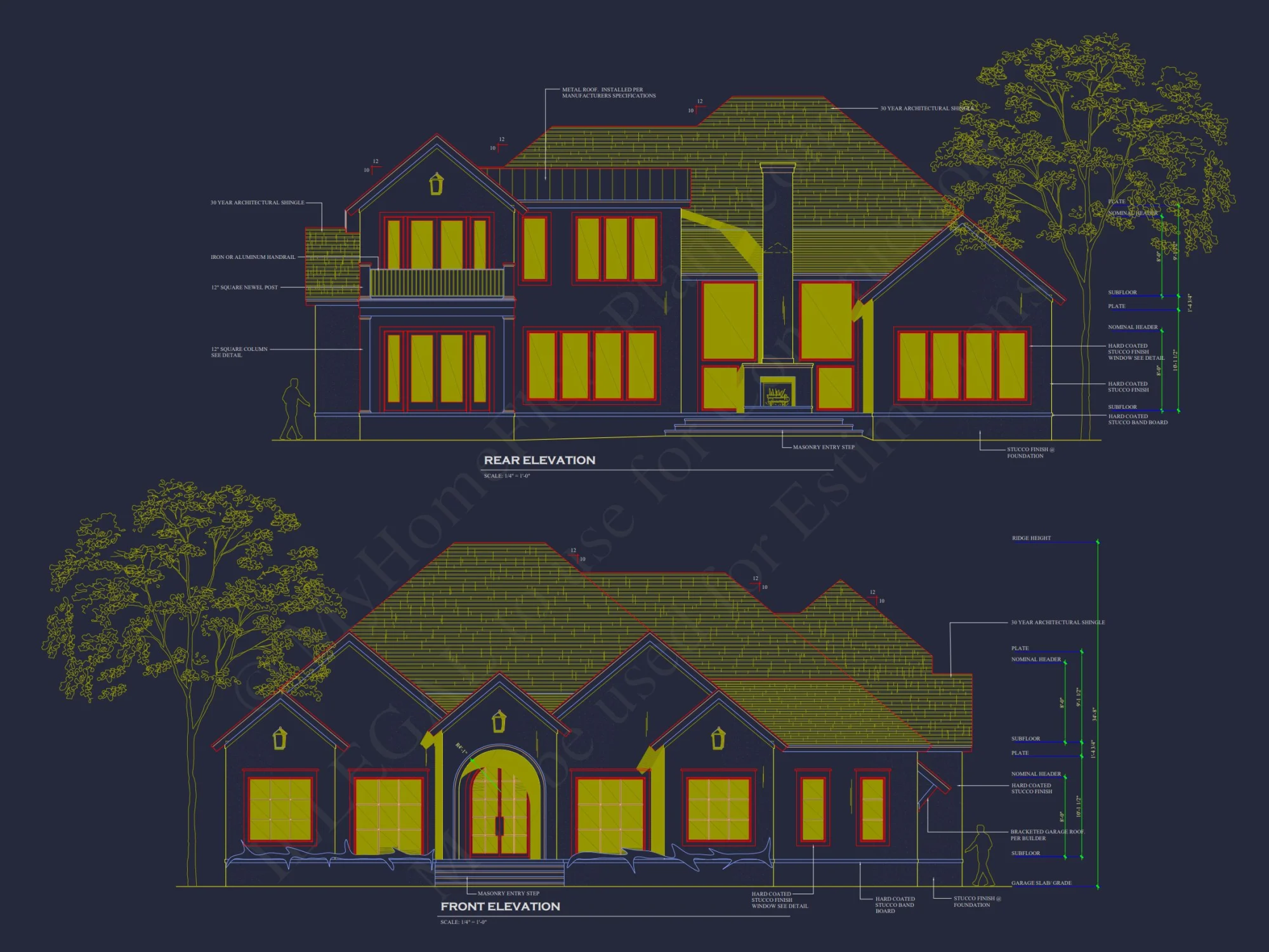 Stunning house Plan with Modern Floor Plan, CAD Designs, and Blueprints