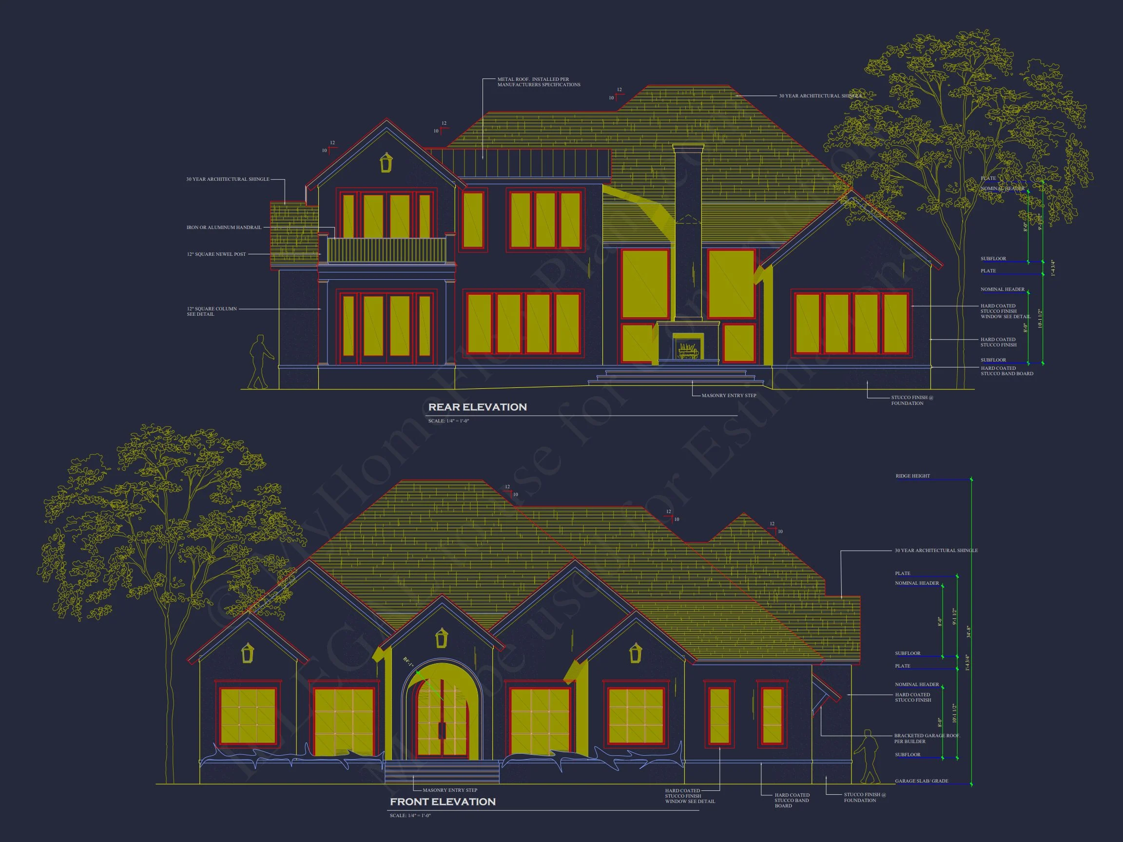 Stunning house Plan with Modern Floor Plan, CAD Designs, and Blueprints