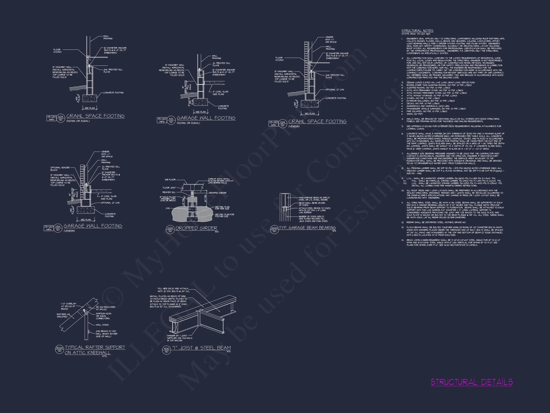 19-2468A HOUSE PLAN - Spacious 5-Bedroom House with a Modern Craftsman Design 17 Spacious 5-Bedroom house with a Modern Craftsman Design