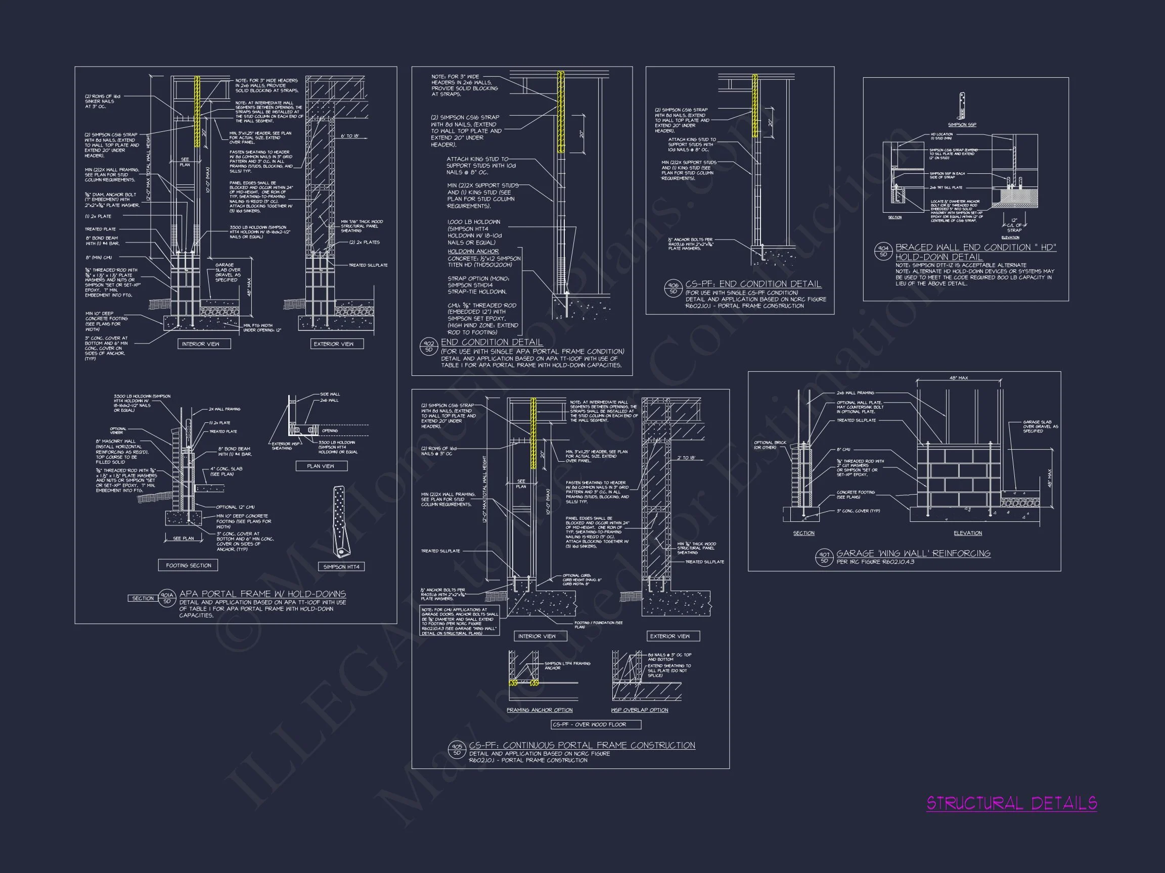 19-2468A HOUSE PLAN - Spacious 5-Bedroom House with a Modern Craftsman Design 16 Spacious 5-Bedroom house with a Modern Craftsman Design