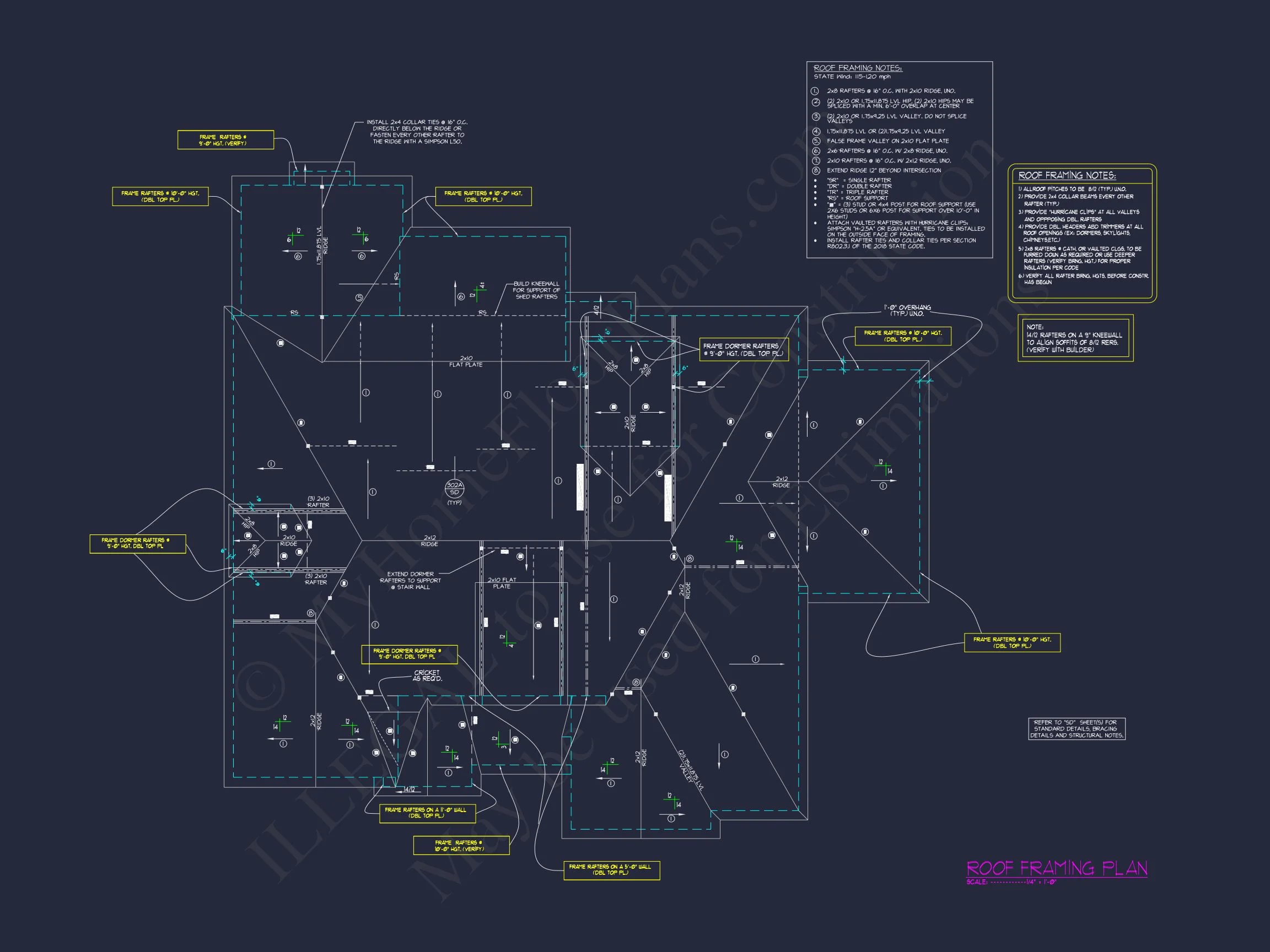 19-2468A HOUSE PLAN - Spacious 5-Bedroom House with a Modern Craftsman Design 15 Spacious 5-Bedroom house with a Modern Craftsman Design