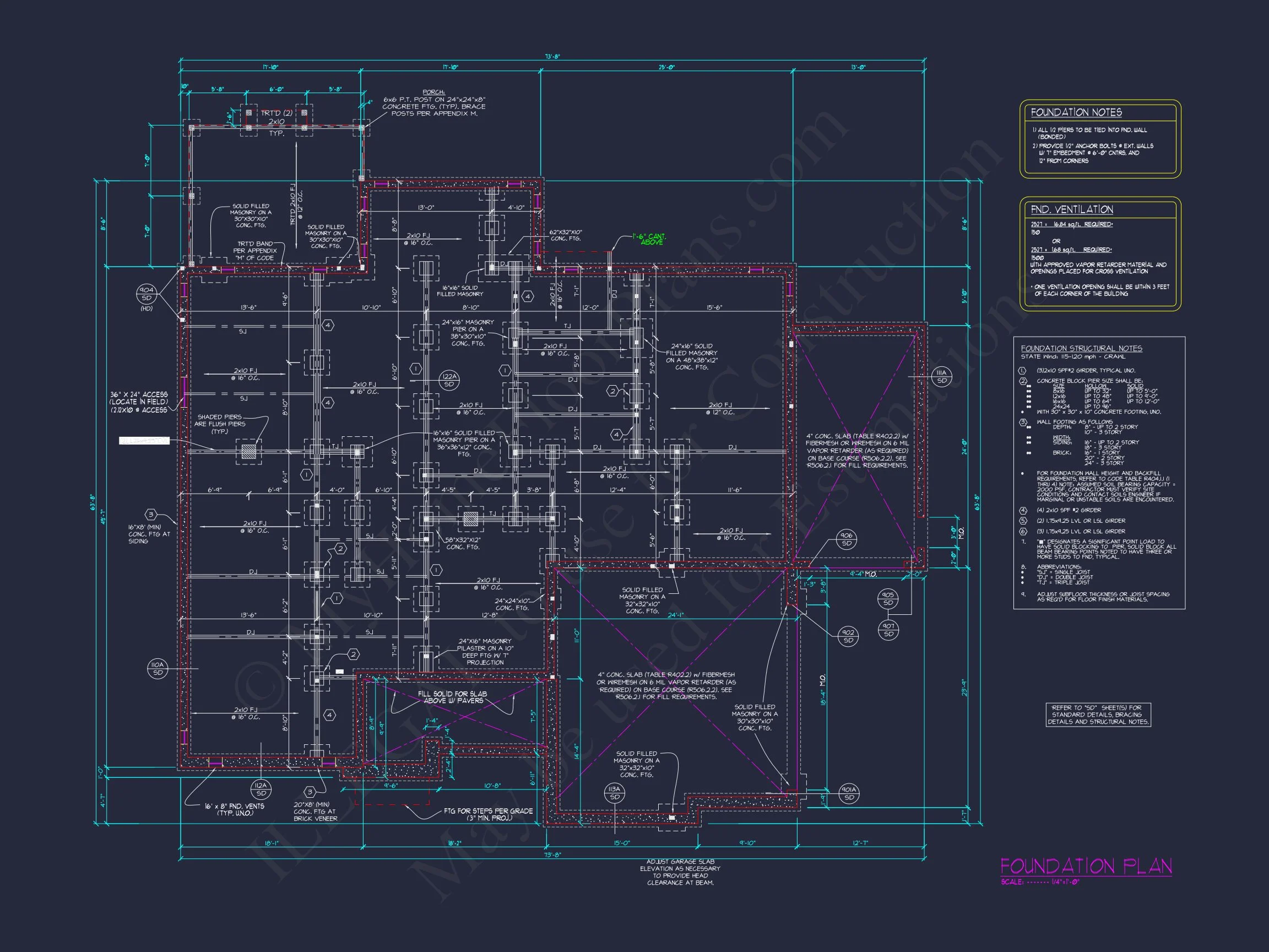 19-2468A HOUSE PLAN - Spacious 5-Bedroom House with a Modern Craftsman Design 12 Spacious 5-Bedroom house with a Modern Craftsman Design