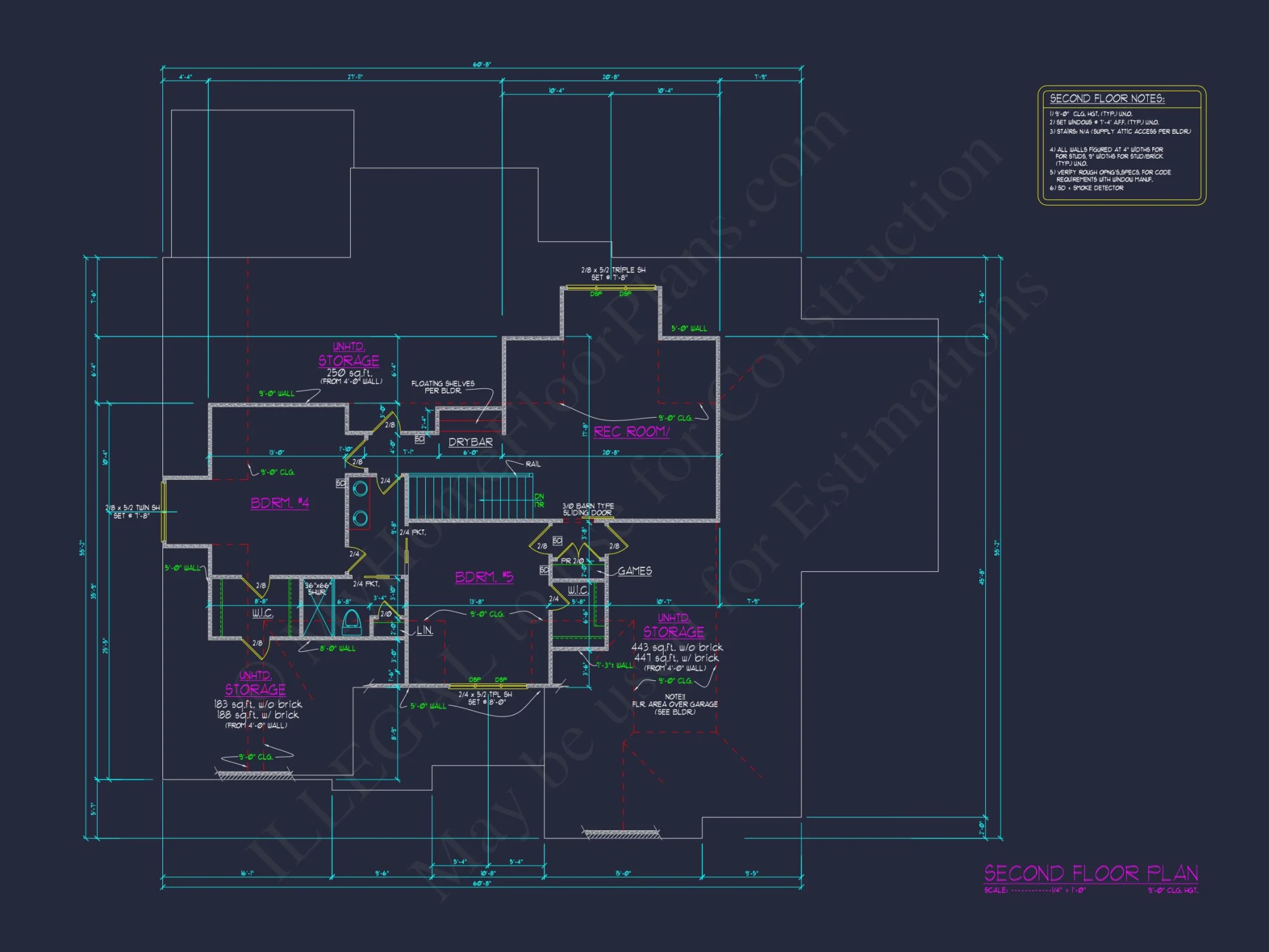 Spacious 5-Bedroom house with a Modern Craftsman Design