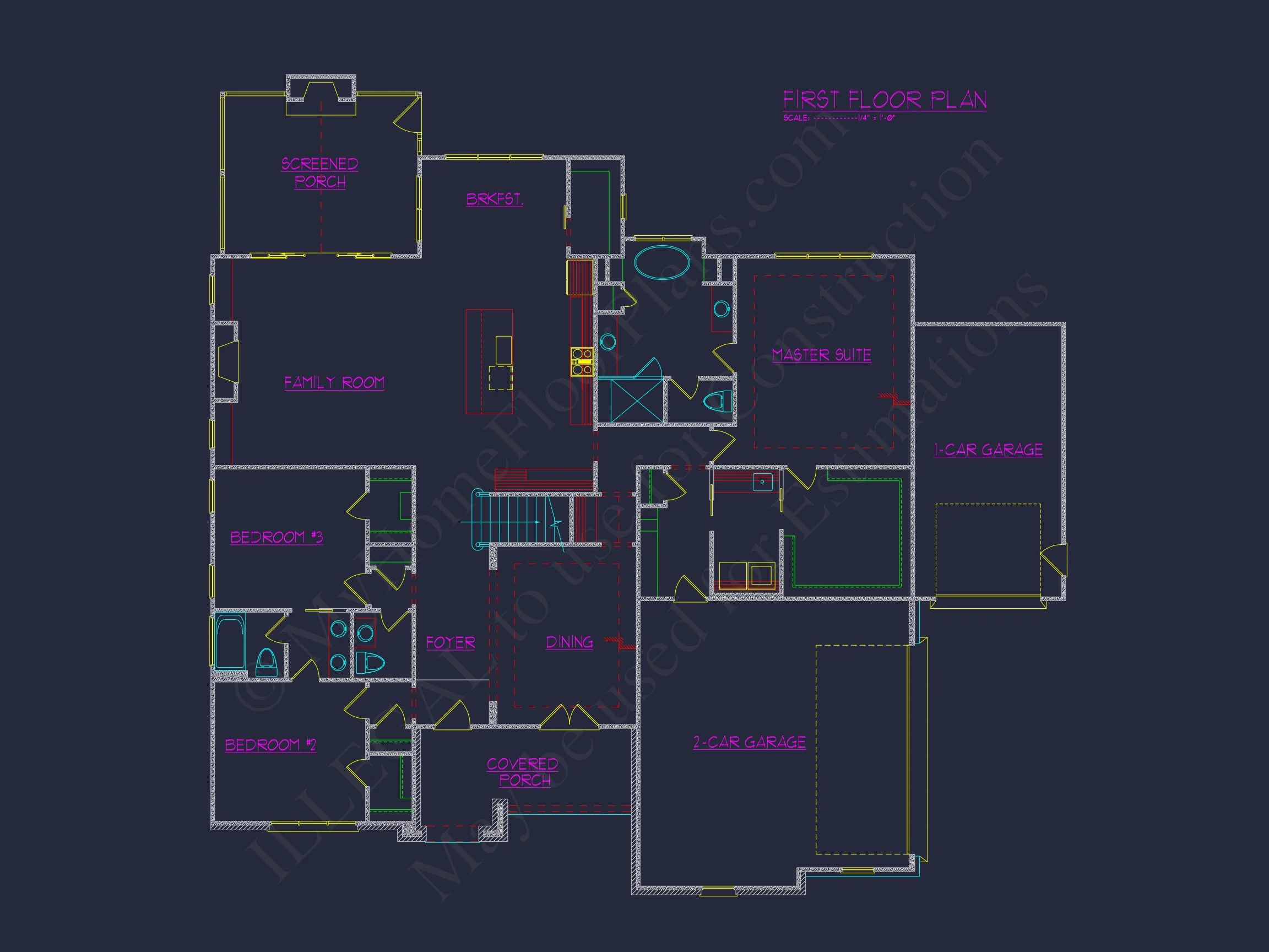 19-2468A HOUSE PLAN - Spacious 5-Bedroom House with a Modern Craftsman Design 8 Spacious 5-Bedroom house with a Modern Craftsman Design