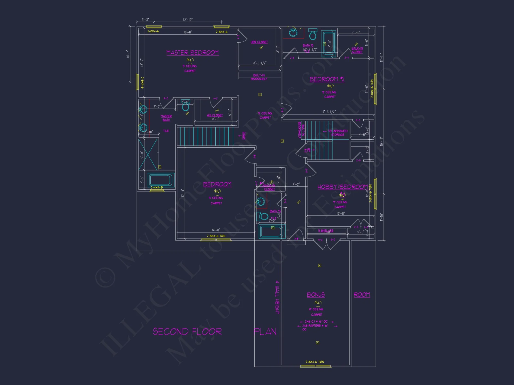 Stylish house Plan with 3 Floors and CAD-Ready Designs