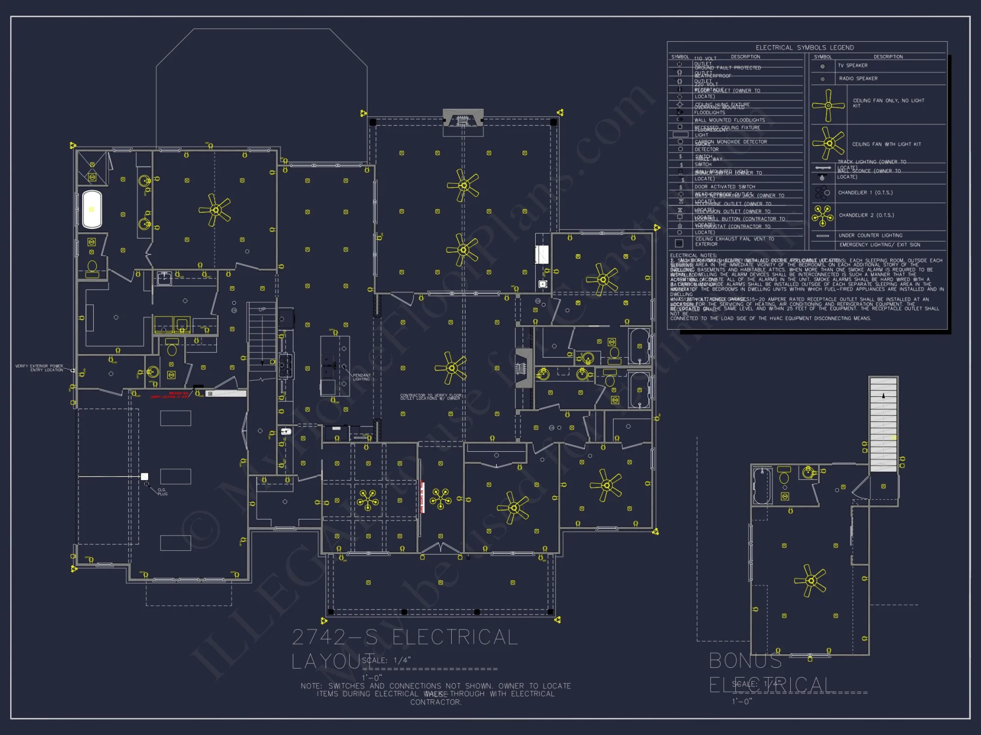 Stunning house Floor Plan with 4 Beds, 4 Baths & Bonus Room