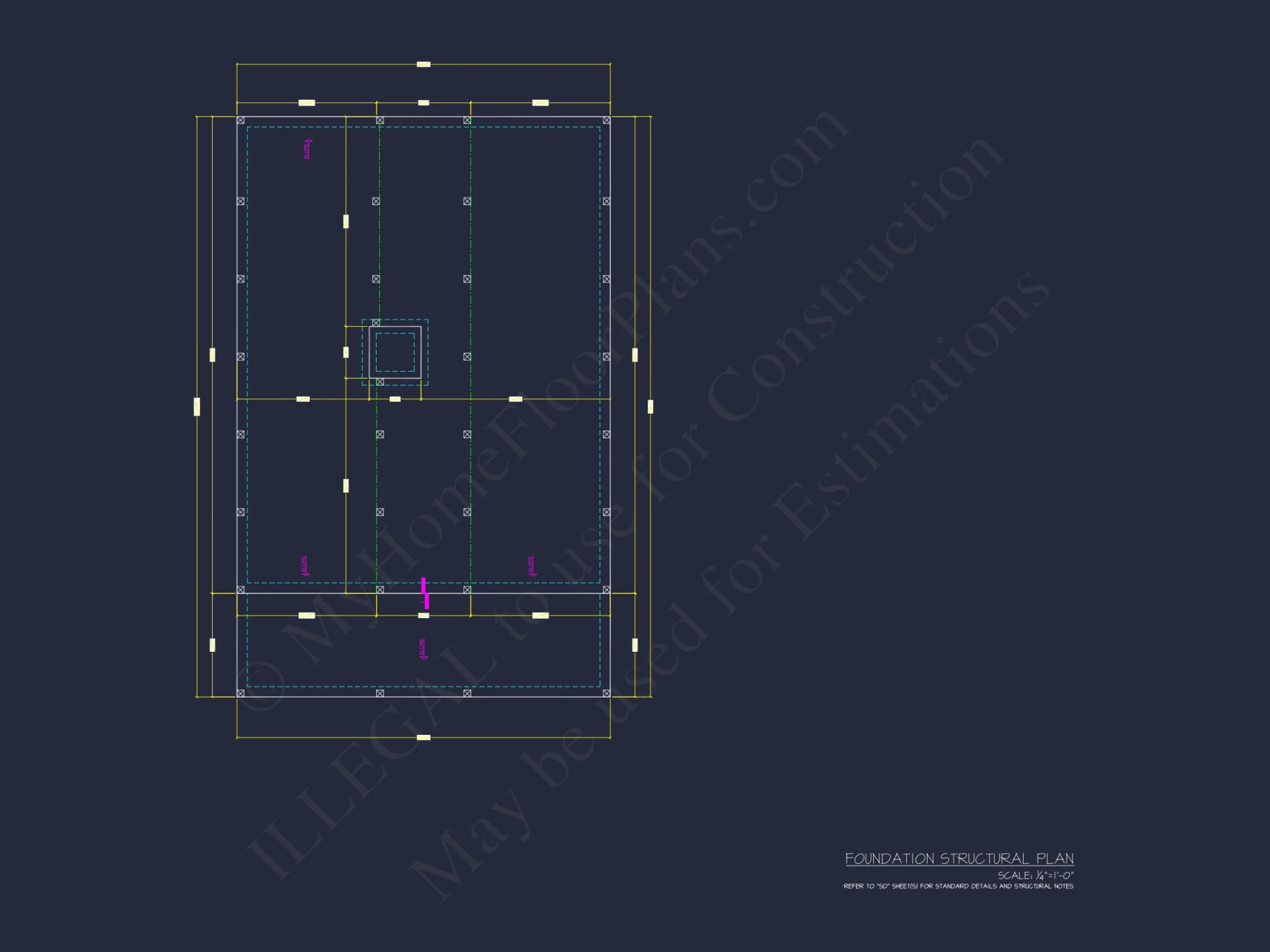Luxury Beach house Plan with 4 Bedrooms, 3 Stories, CAD Designs