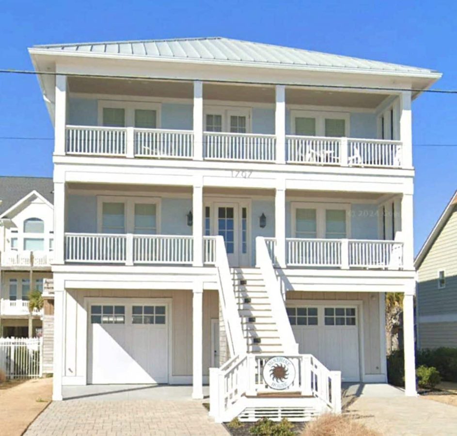 Luxury Beach house Plan with 4 Bedrooms, 3 Stories, CAD Designs