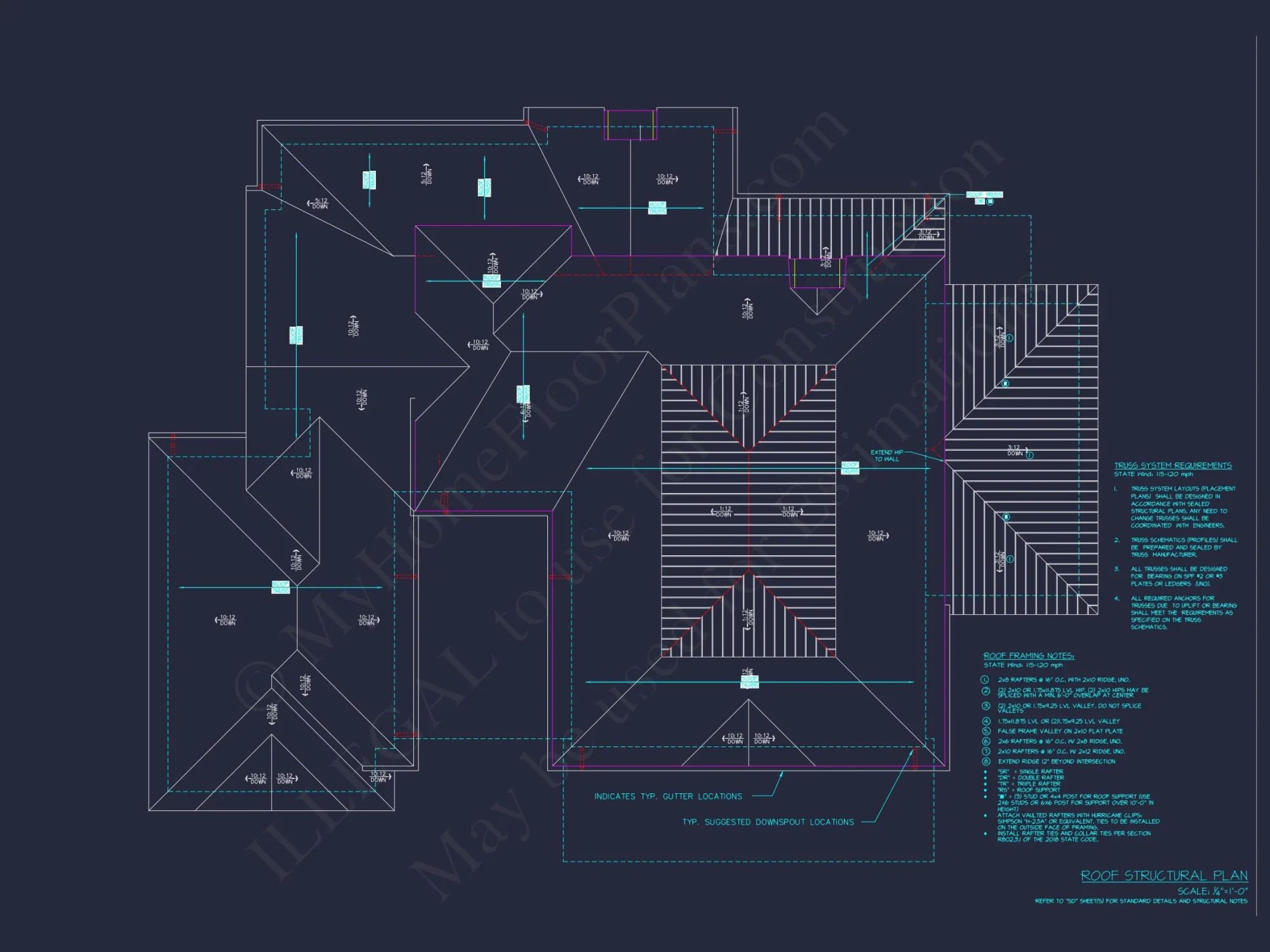 Elegant house Plan: Detailed Blueprint with CAD Architecture Designs