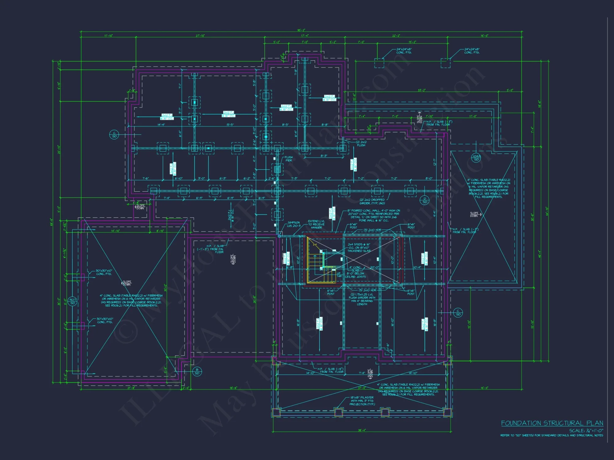 Elegant house Plan: Detailed Blueprint with CAD Architecture Designs