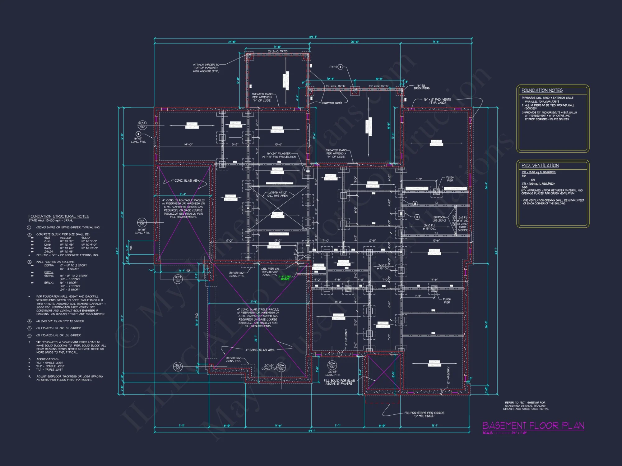 house Plan Floor Blueprint with CAD Architecture Designs