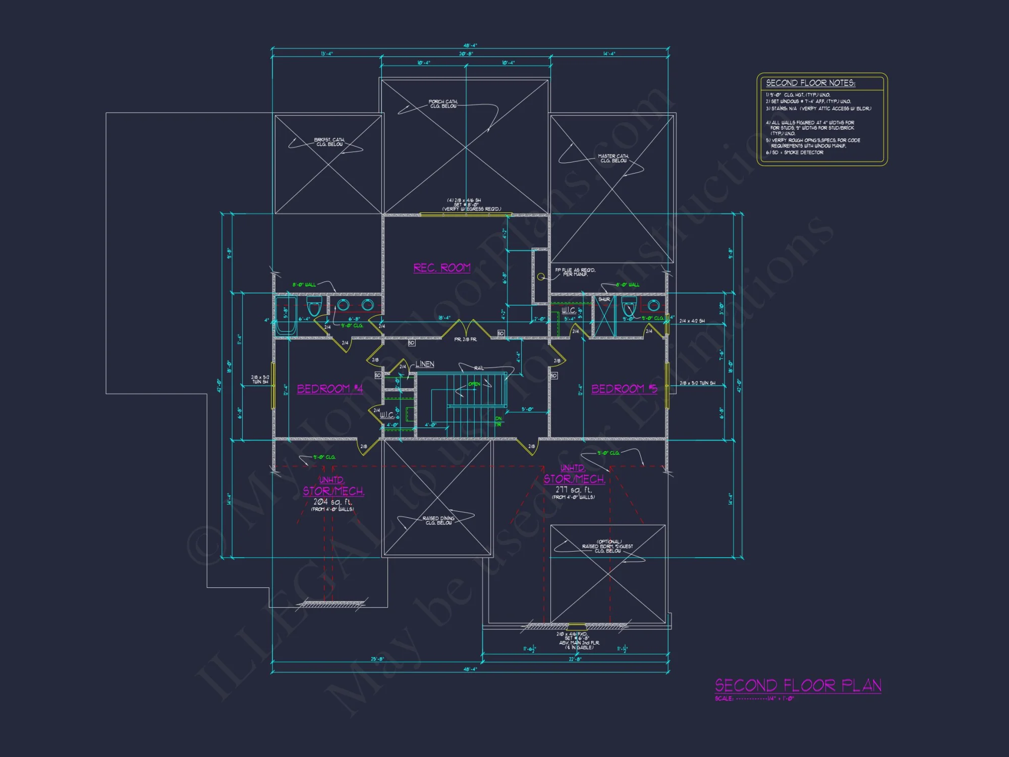 house Plan Floor Blueprint with CAD Architecture Designs