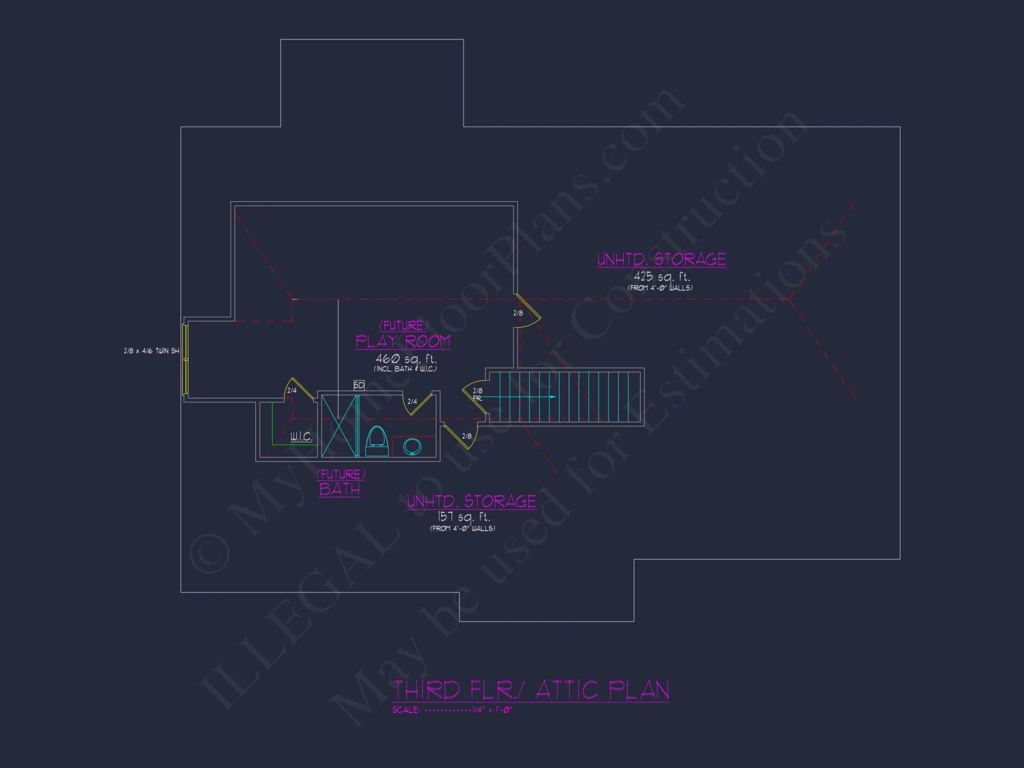 Stylish house Plan with CAD Designs
