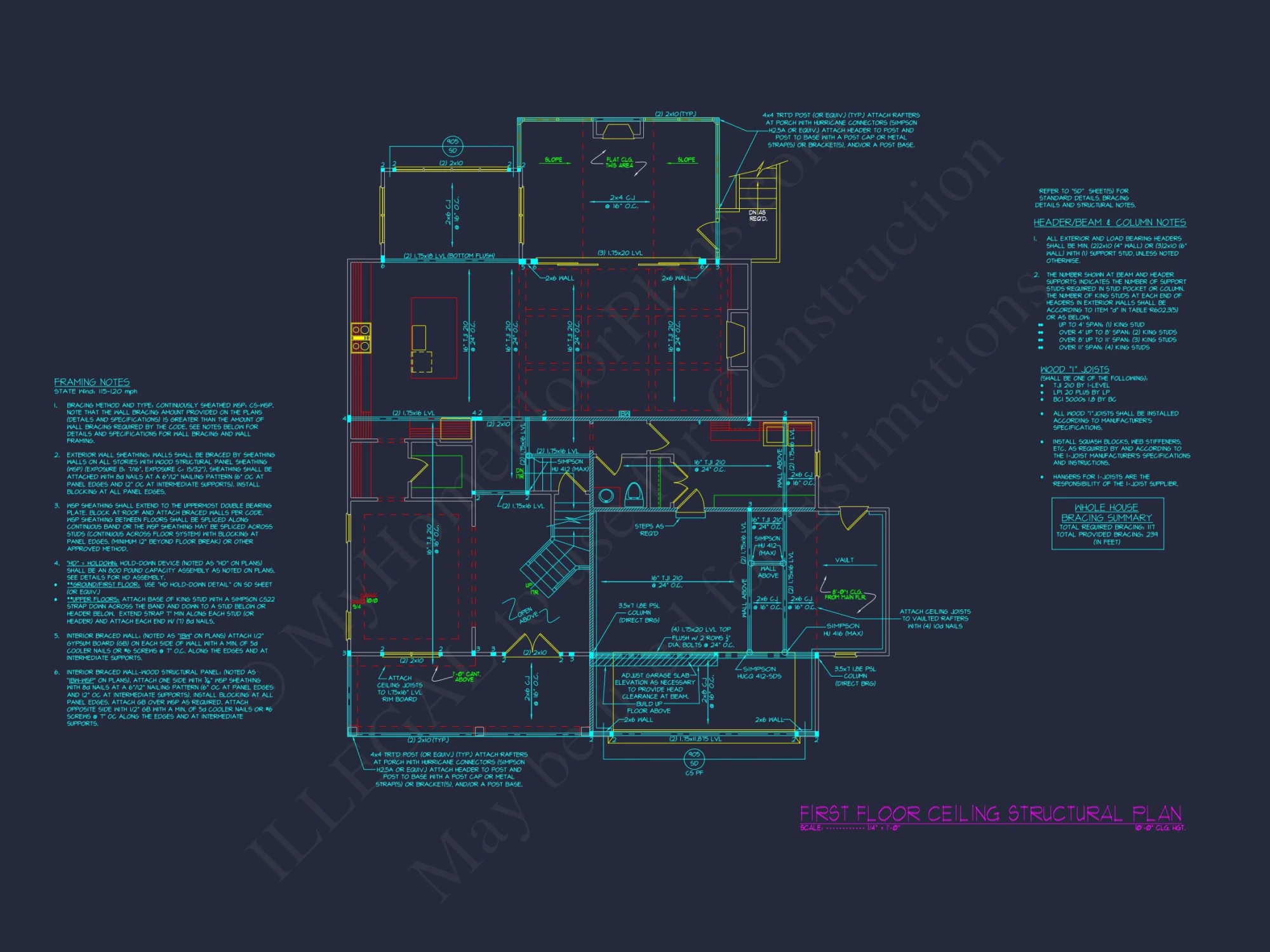 Modern Farmhouse house Plan with 3D CAD Architecture Design