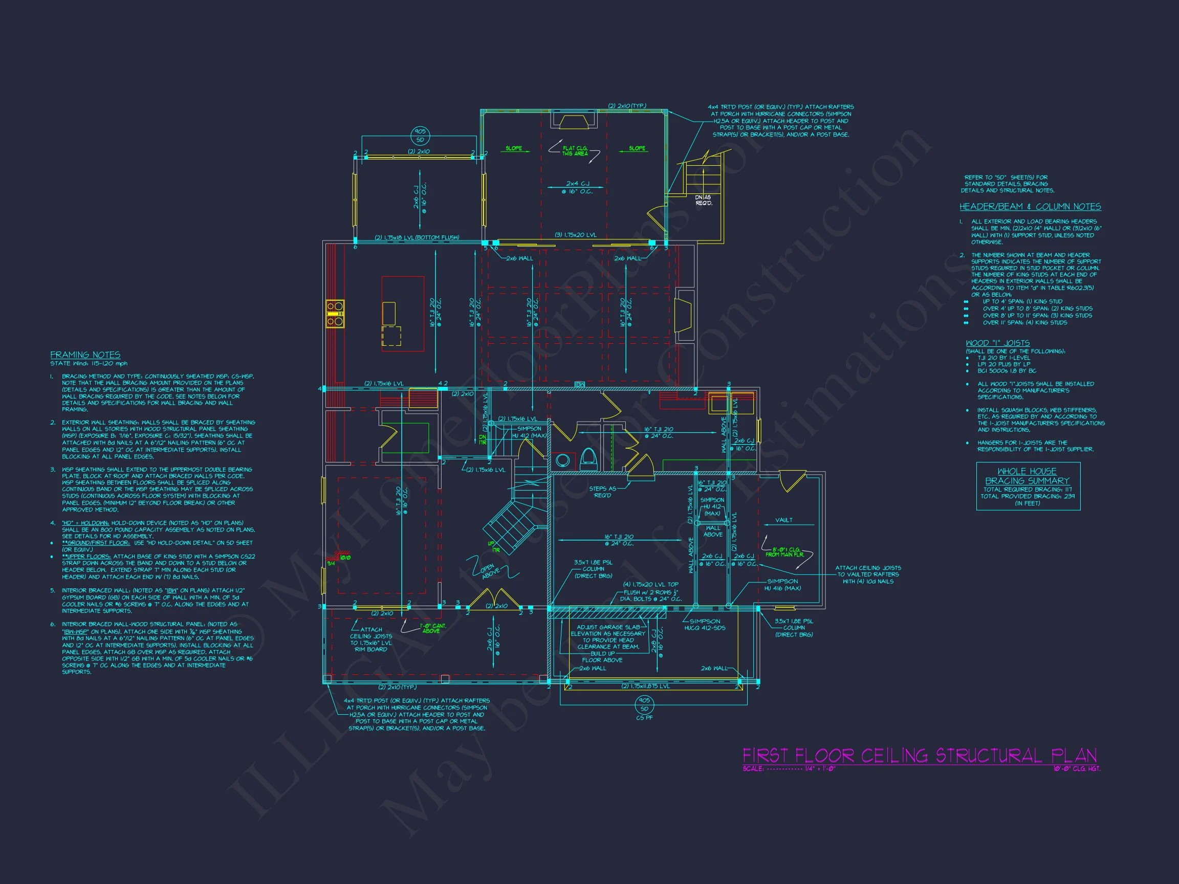 Modern Farmhouse house Plan with 3D CAD Architecture Design