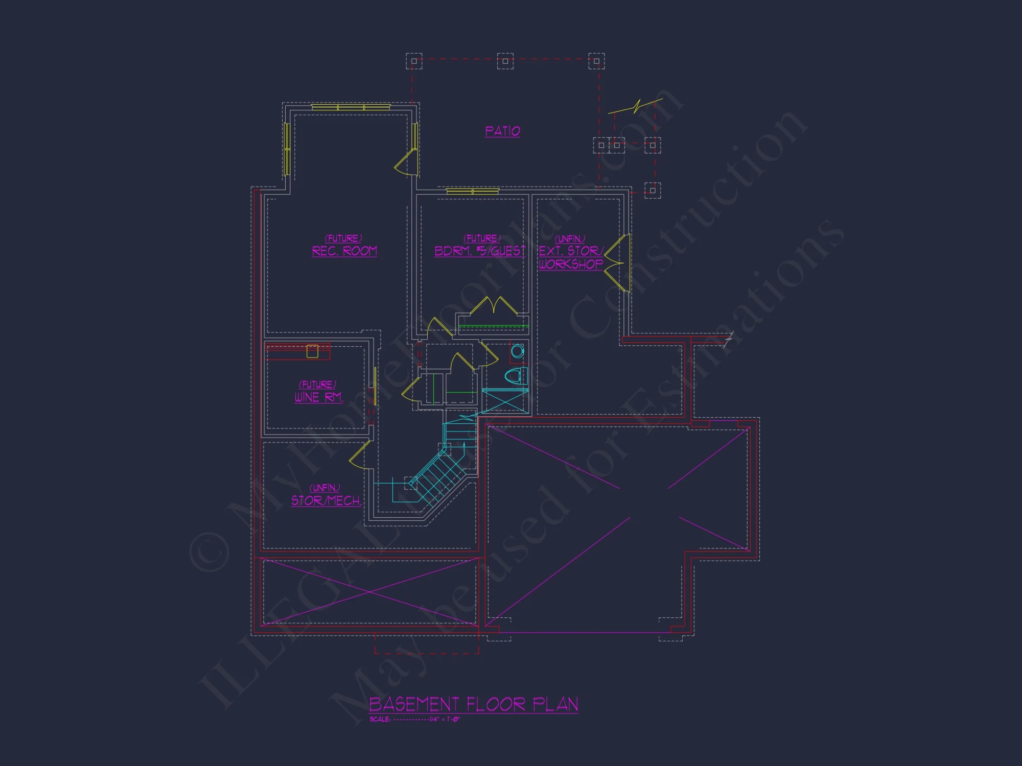 Modern Farmhouse house Plan with 3D CAD Architecture Design