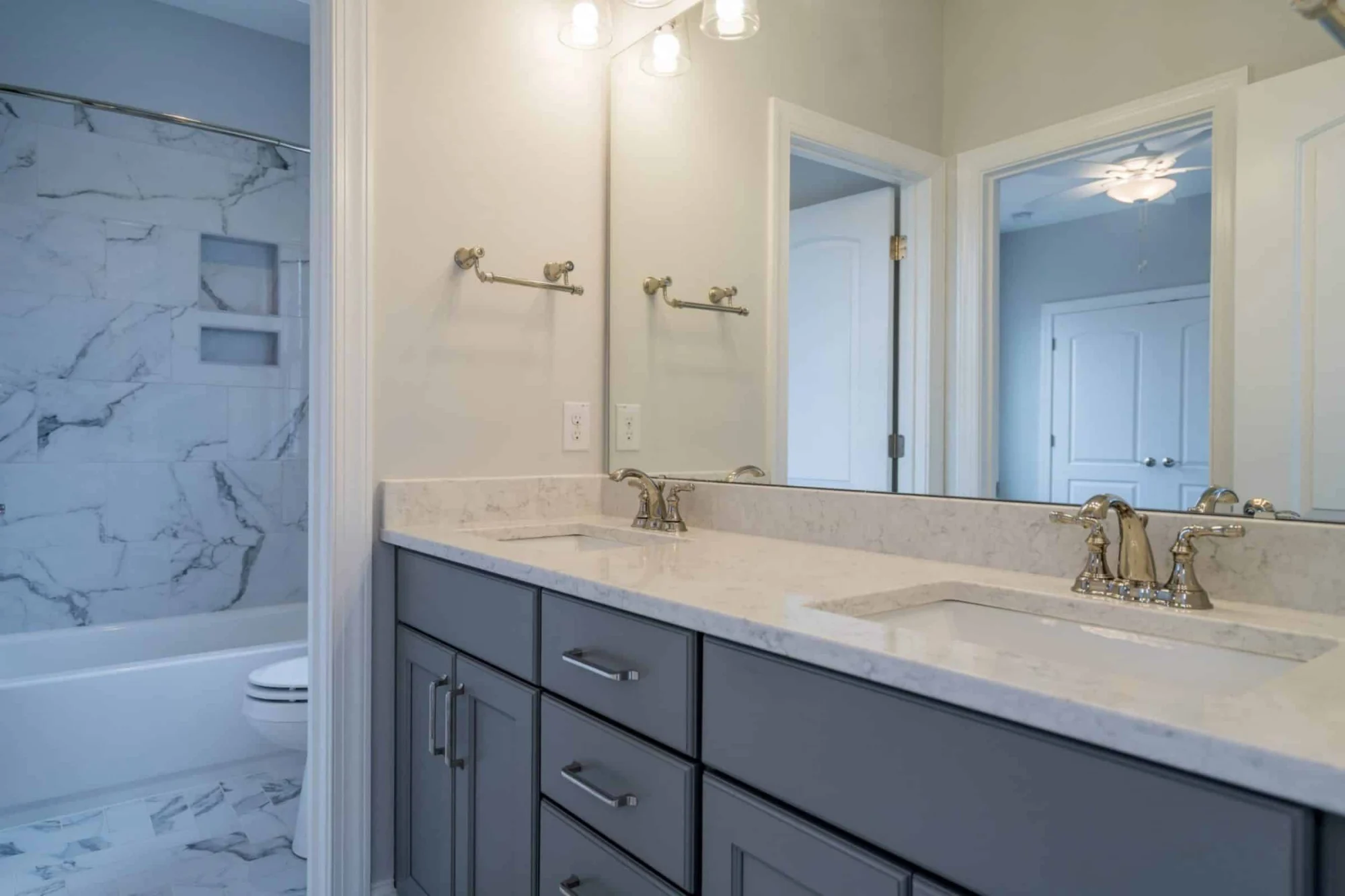 Modern Farmhouse house Plan with 3D CAD Architecture Design