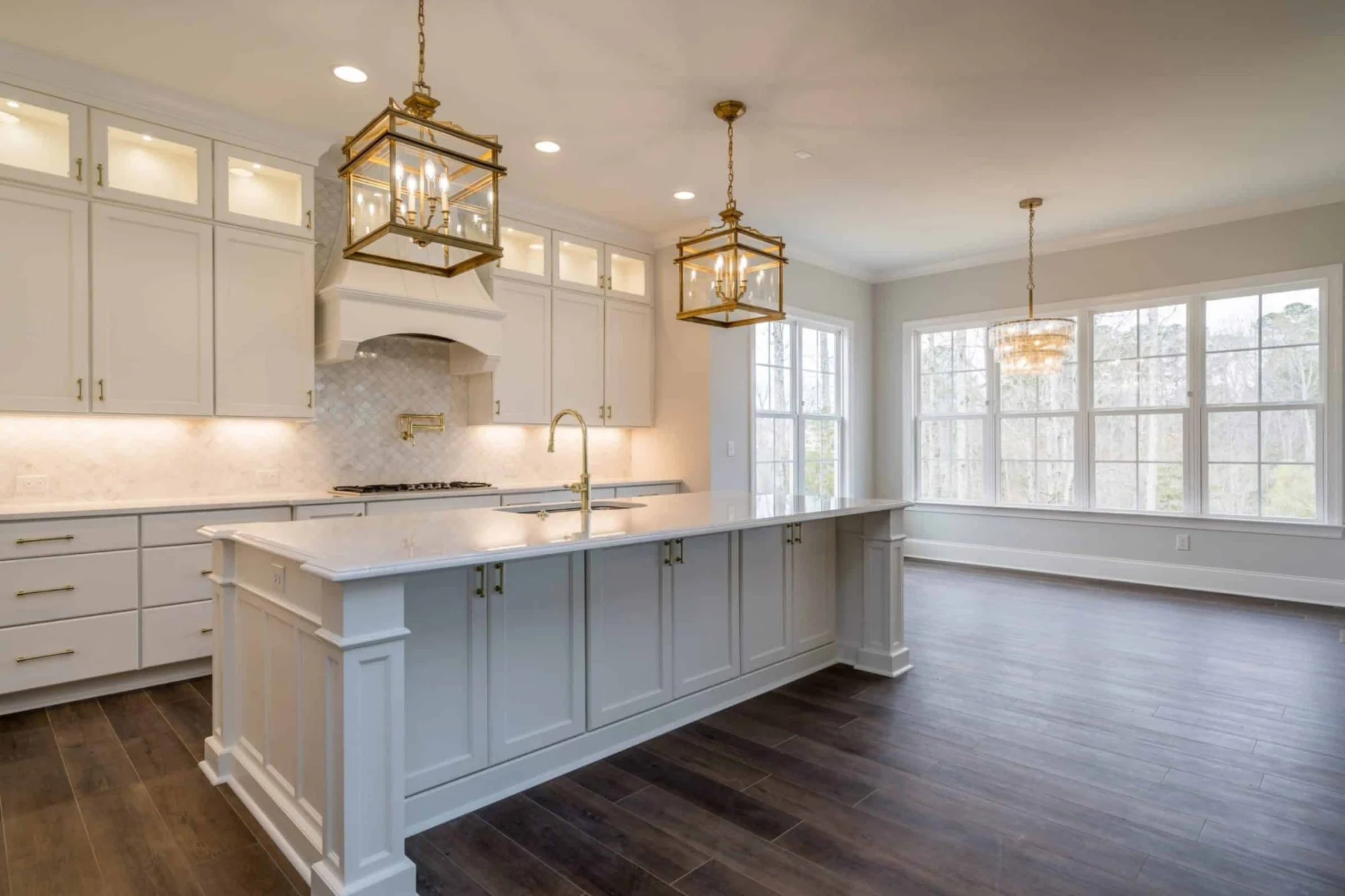 Modern Farmhouse house Plan with 3D CAD Architecture Design