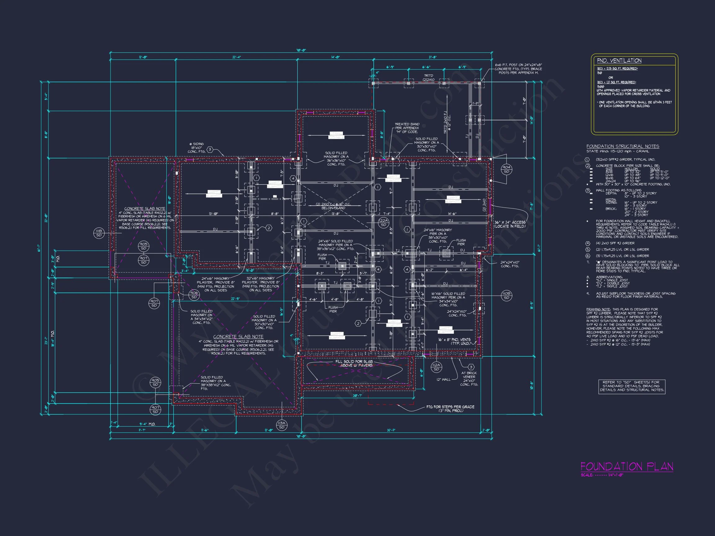 Beautiful 2.5-Story house Plan with 5 Bedrooms and Detailed CAD Designs