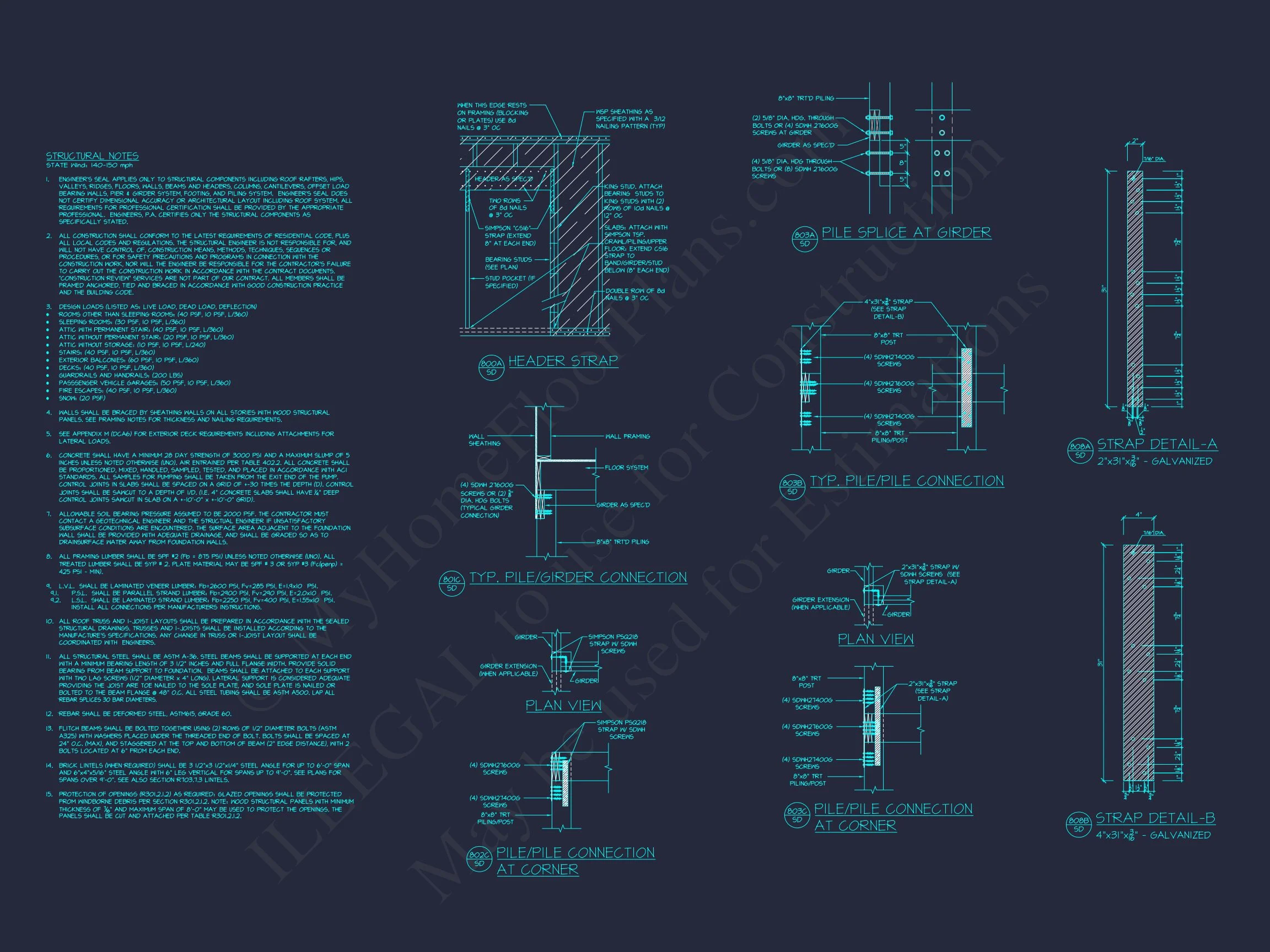 19-1770 HOUSE PLAN - Modern Beach House Floor Plan with CAD Architecture Designs 20 Modern Beach house Floor Plan with CAD Architecture Designs