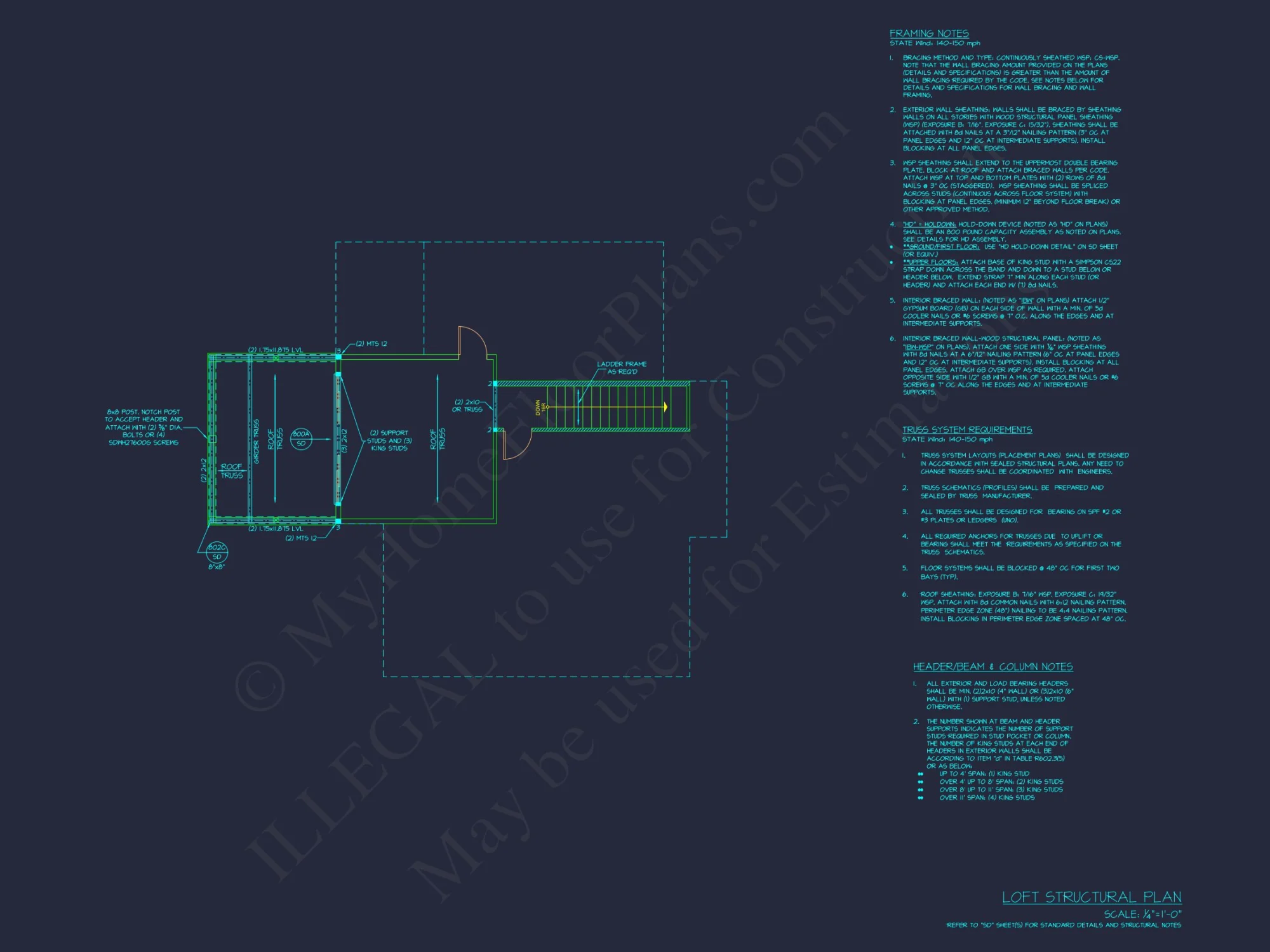 Modern Beach house Floor Plan with CAD Architecture Designs
