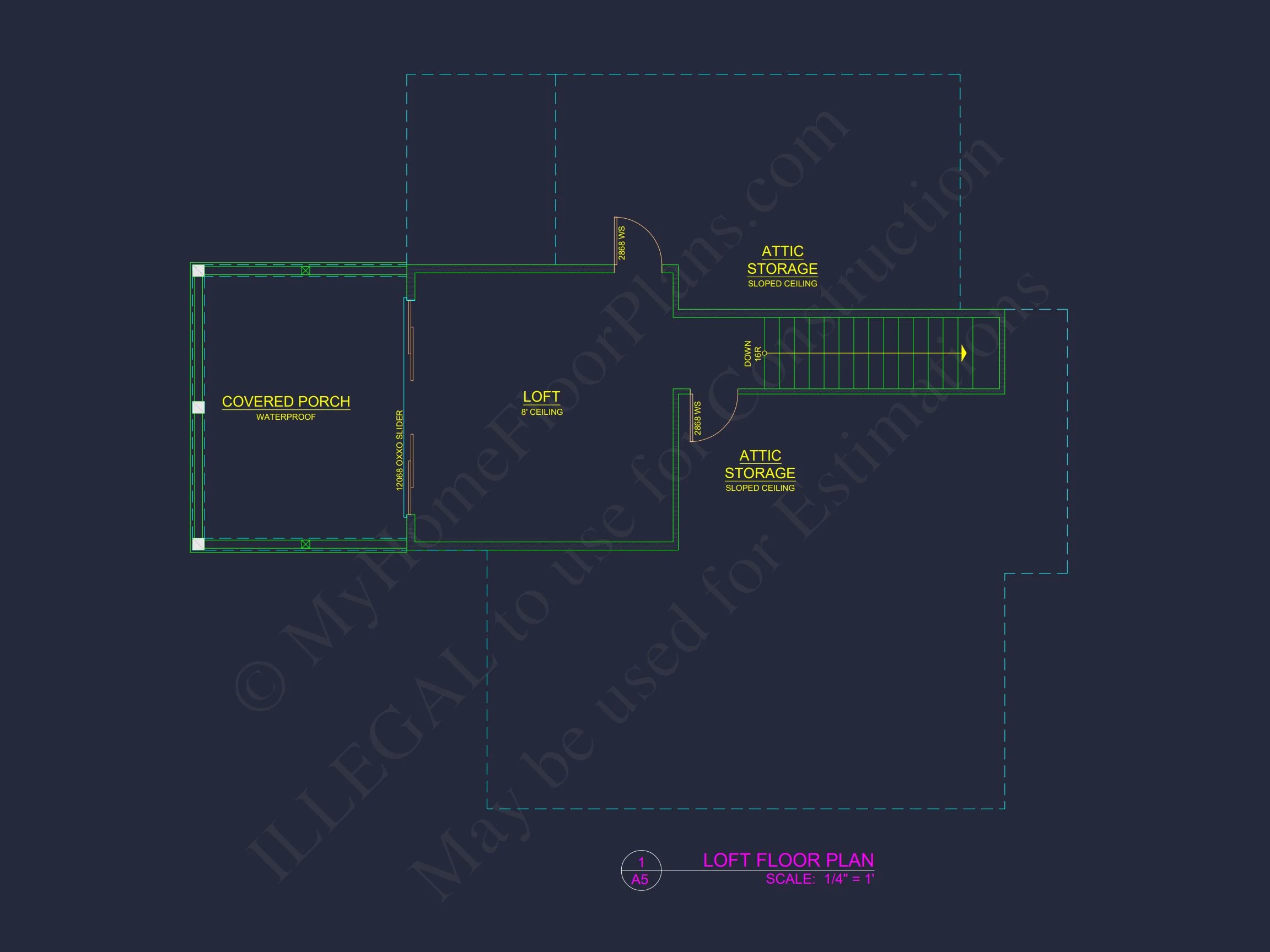 19-1770 HOUSE PLAN - Modern Beach House Floor Plan with CAD Architecture Designs 9 Modern Beach house Floor Plan with CAD Architecture Designs