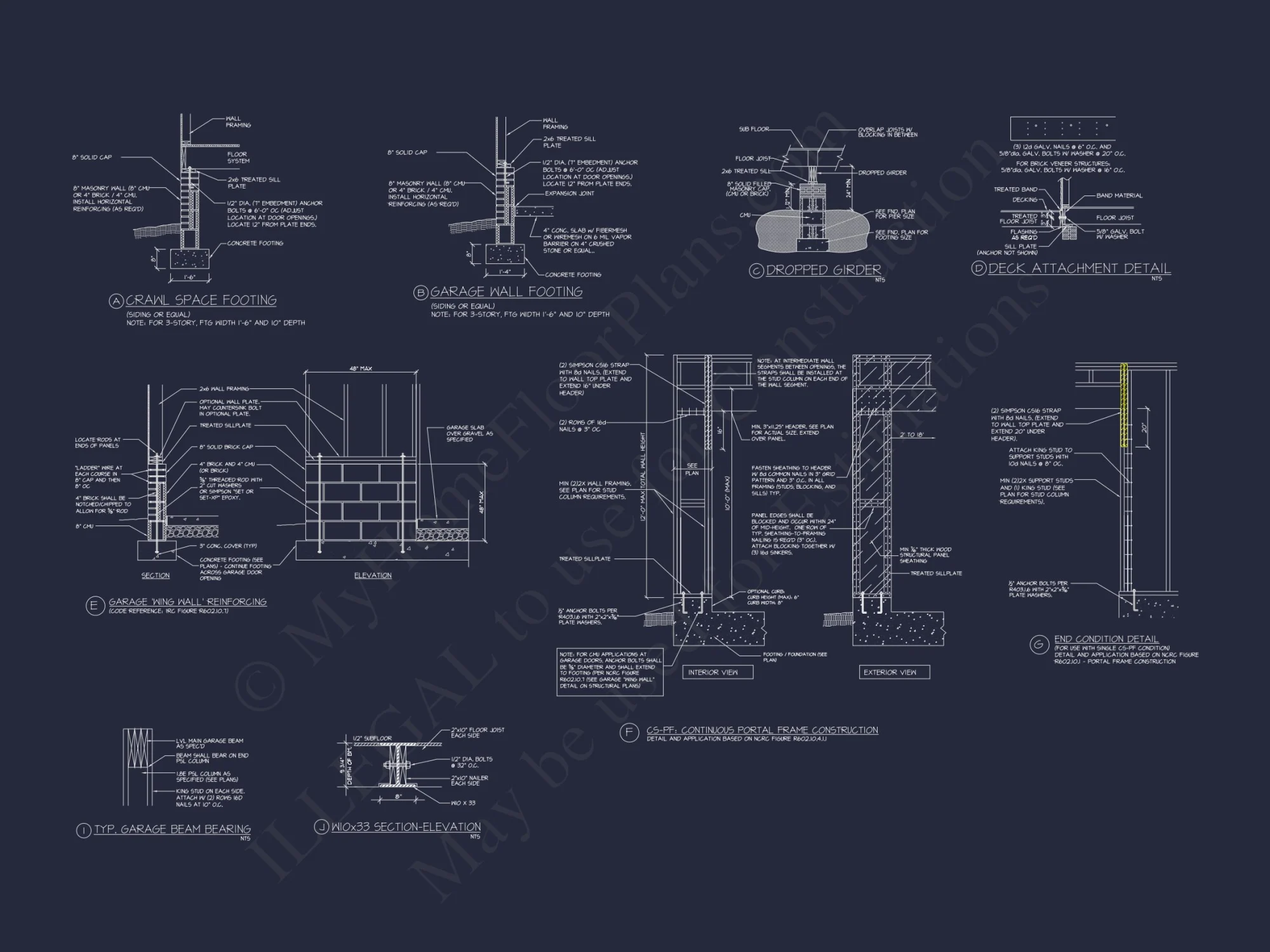 Modern Craftsman Floor Plan: Stunning house Design with CAD Blueprint