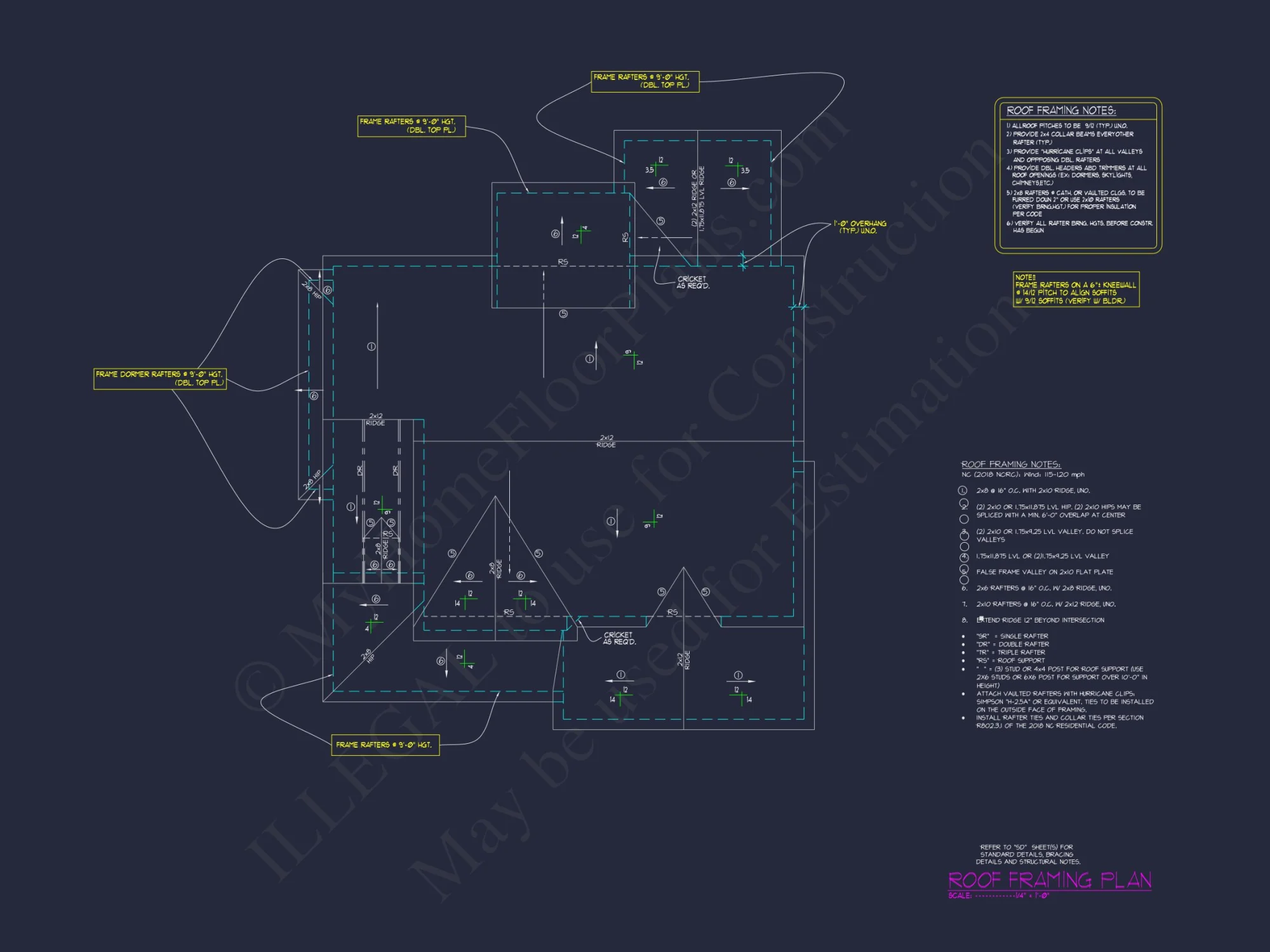 Modern Craftsman Floor Plan: Stunning house Design with CAD Blueprint