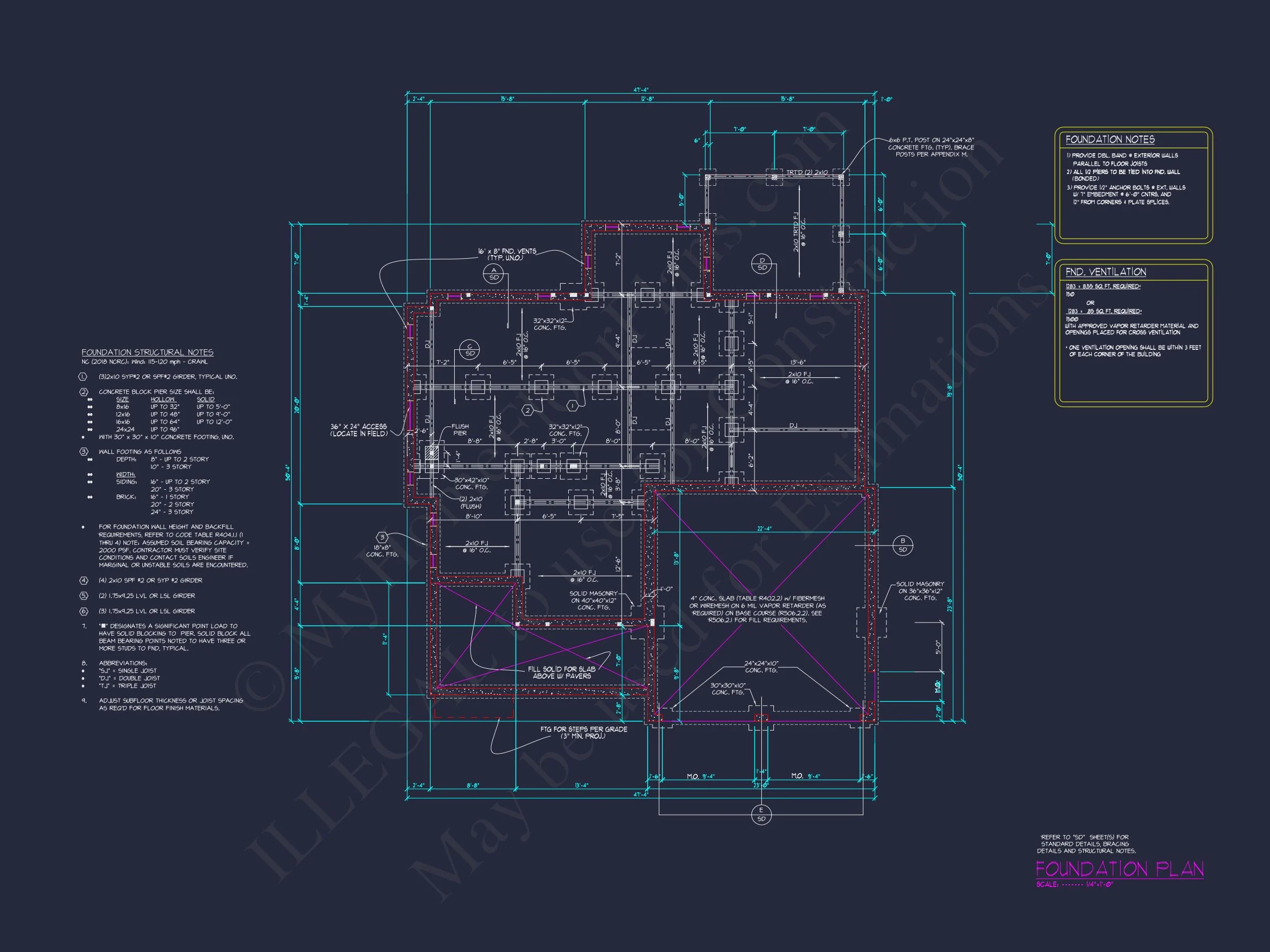 Modern Craftsman Floor Plan: Stunning house Design with CAD Blueprint