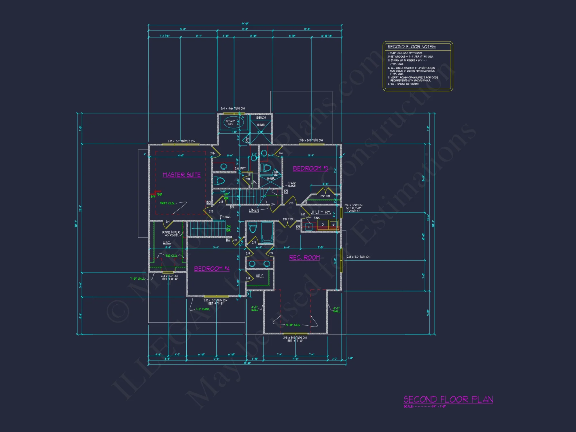 Modern Craftsman Floor Plan: Stunning house Design with CAD Blueprint