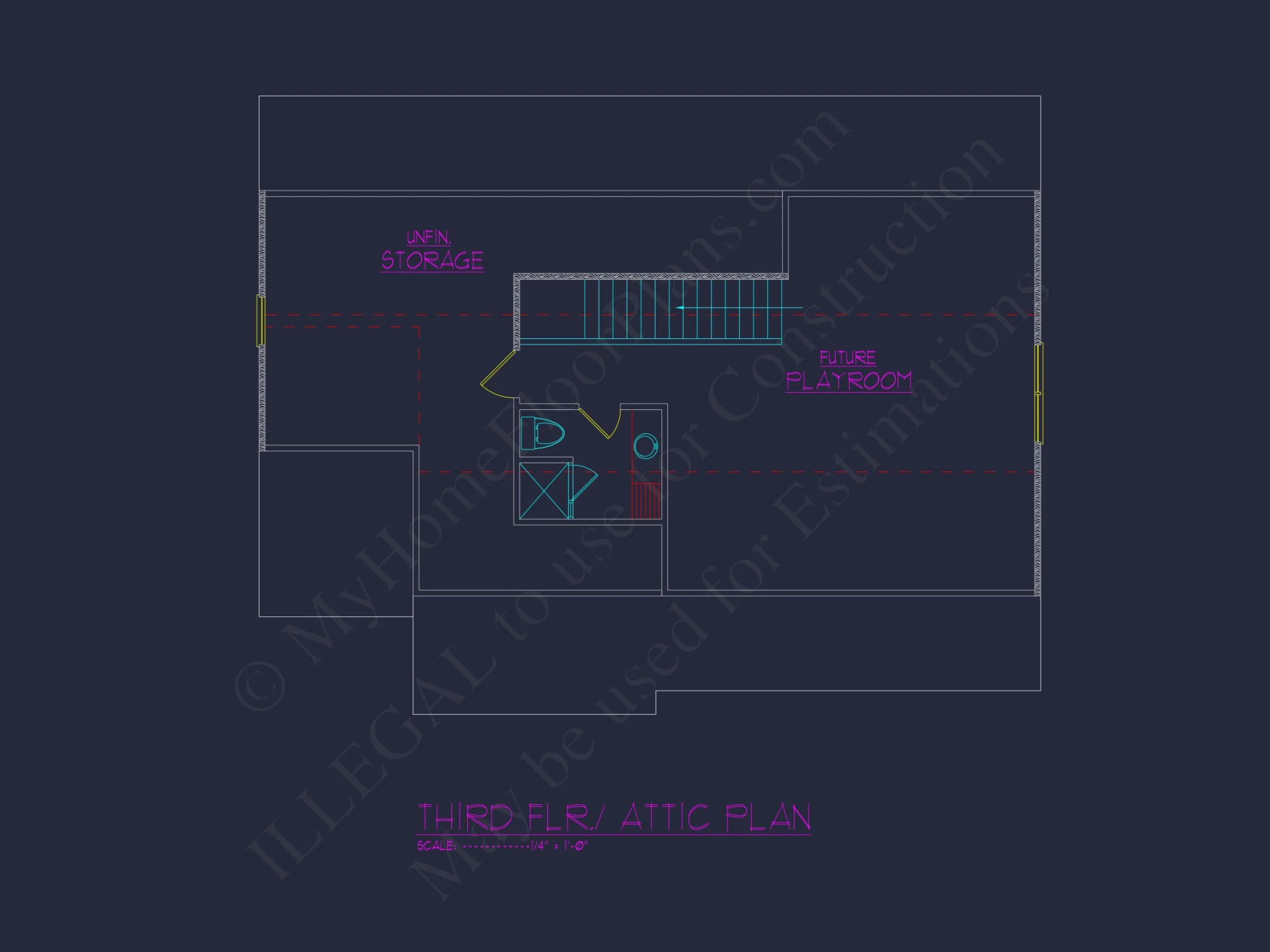 Modern Craftsman Floor Plan: Stunning house Design with CAD Blueprint