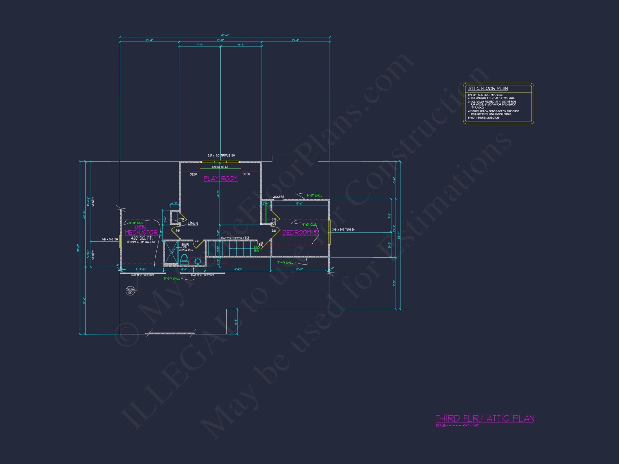 Modern Craftsman house Plan with Detailed Floor Designs