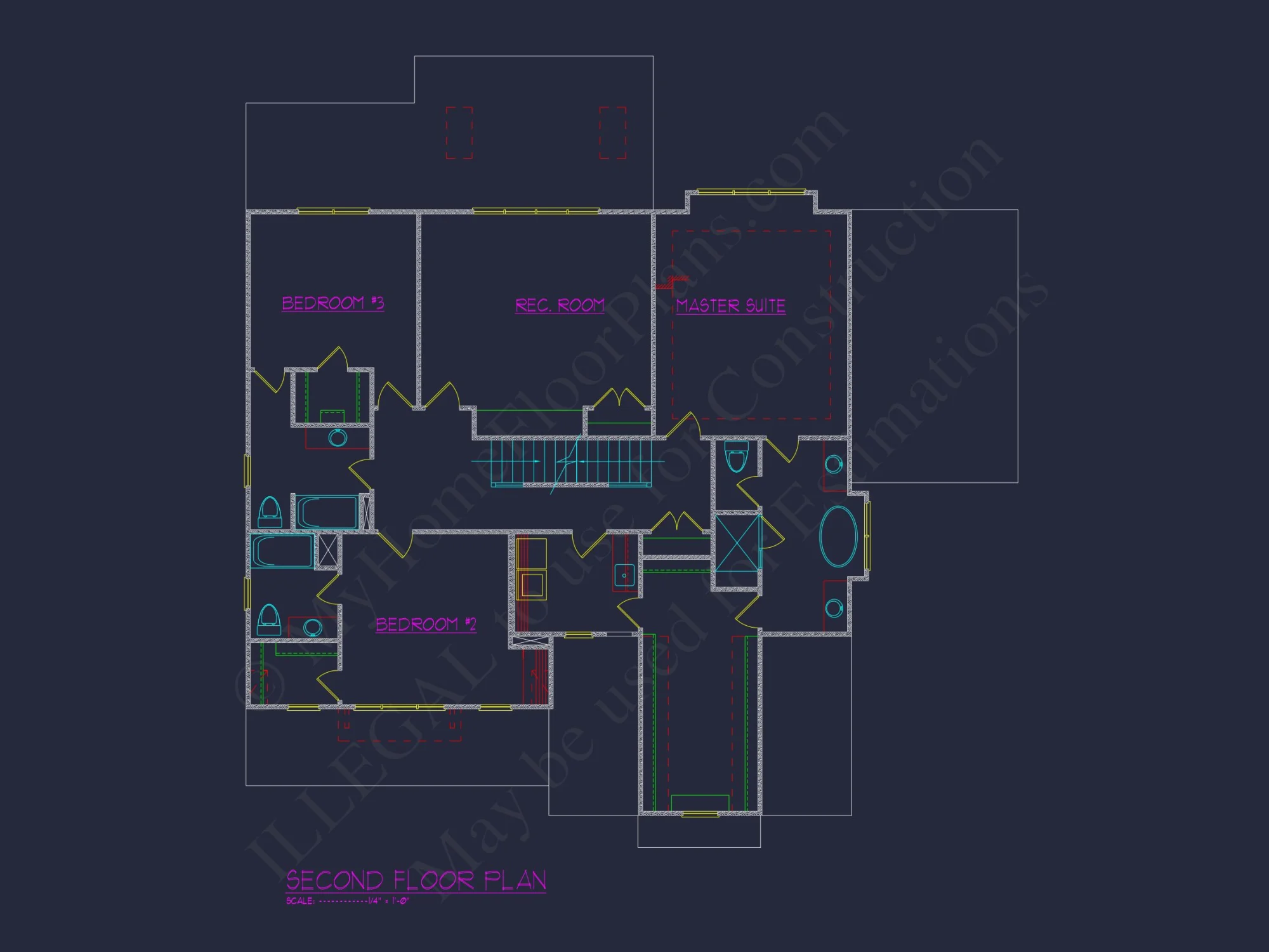 Modern Craftsman house Plan with Detailed Floor Designs