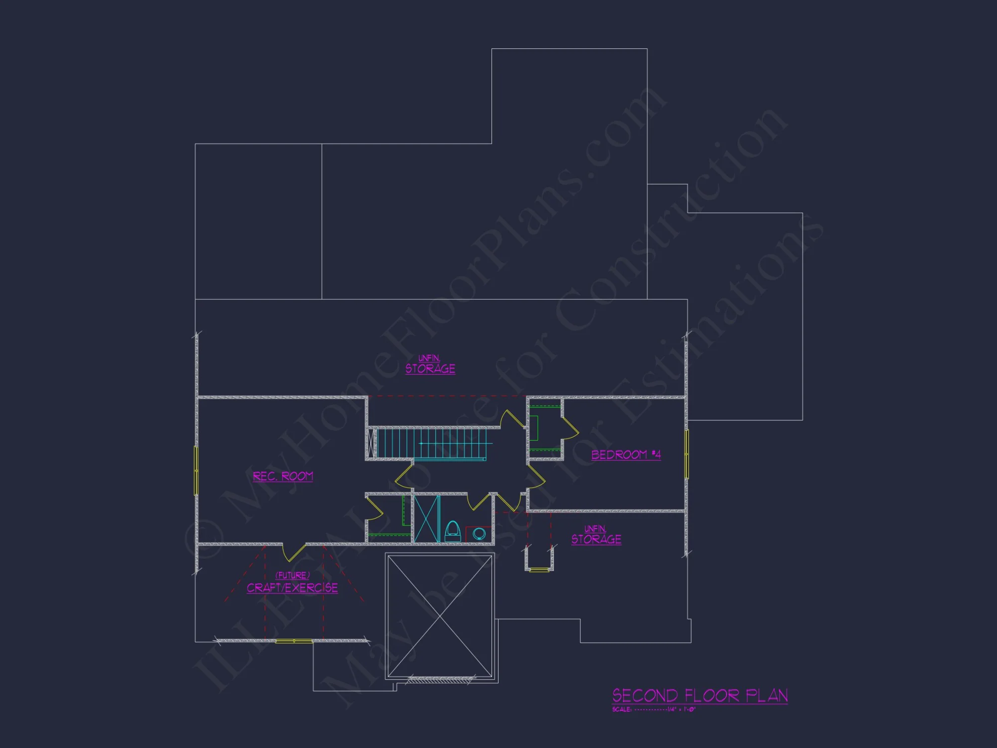 Modern Craftsman house Plan – Floor Plans with CAD Designs