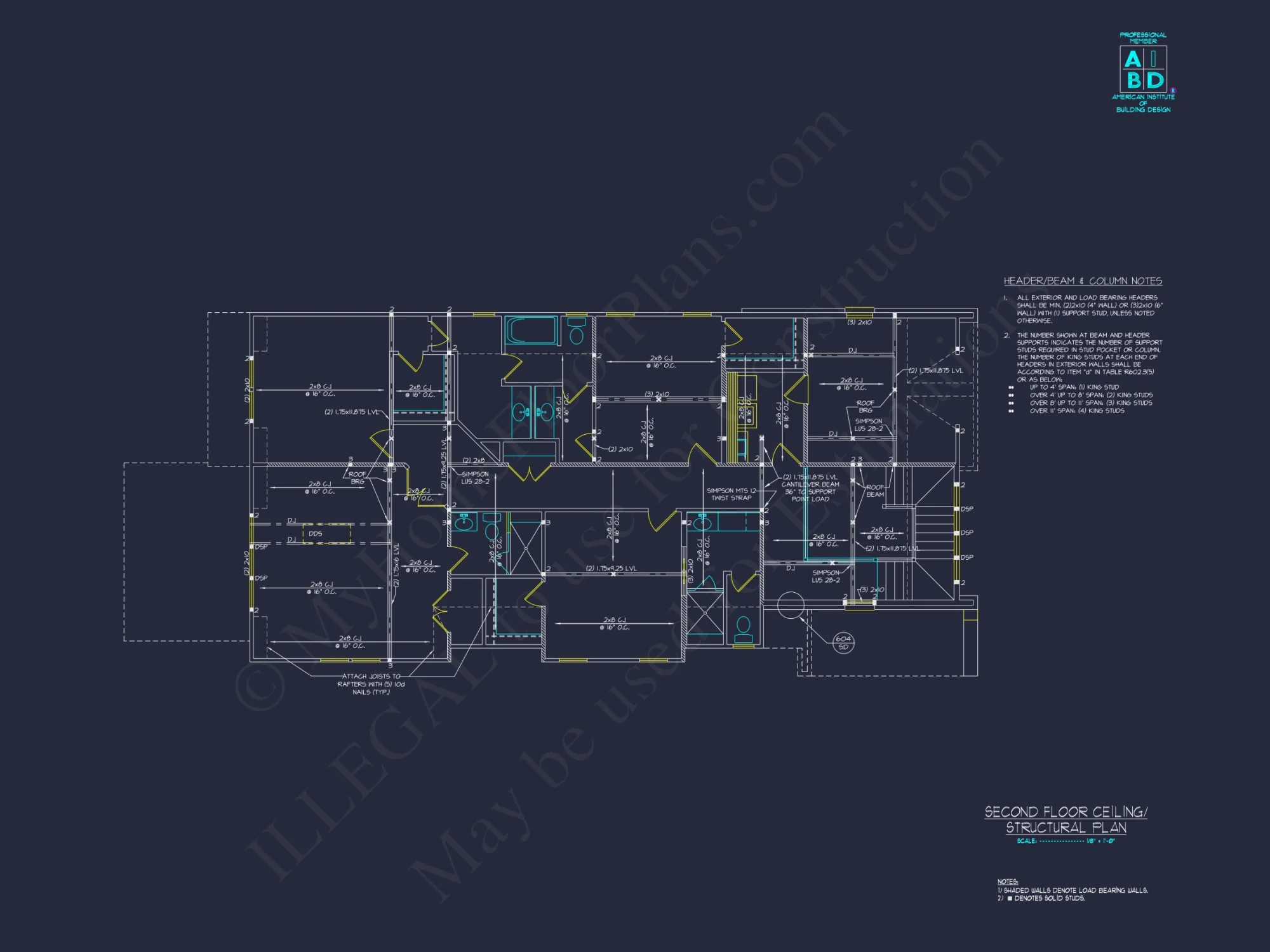 Charming Two-Story house Plan with CAD Designs and Floor Blueprint