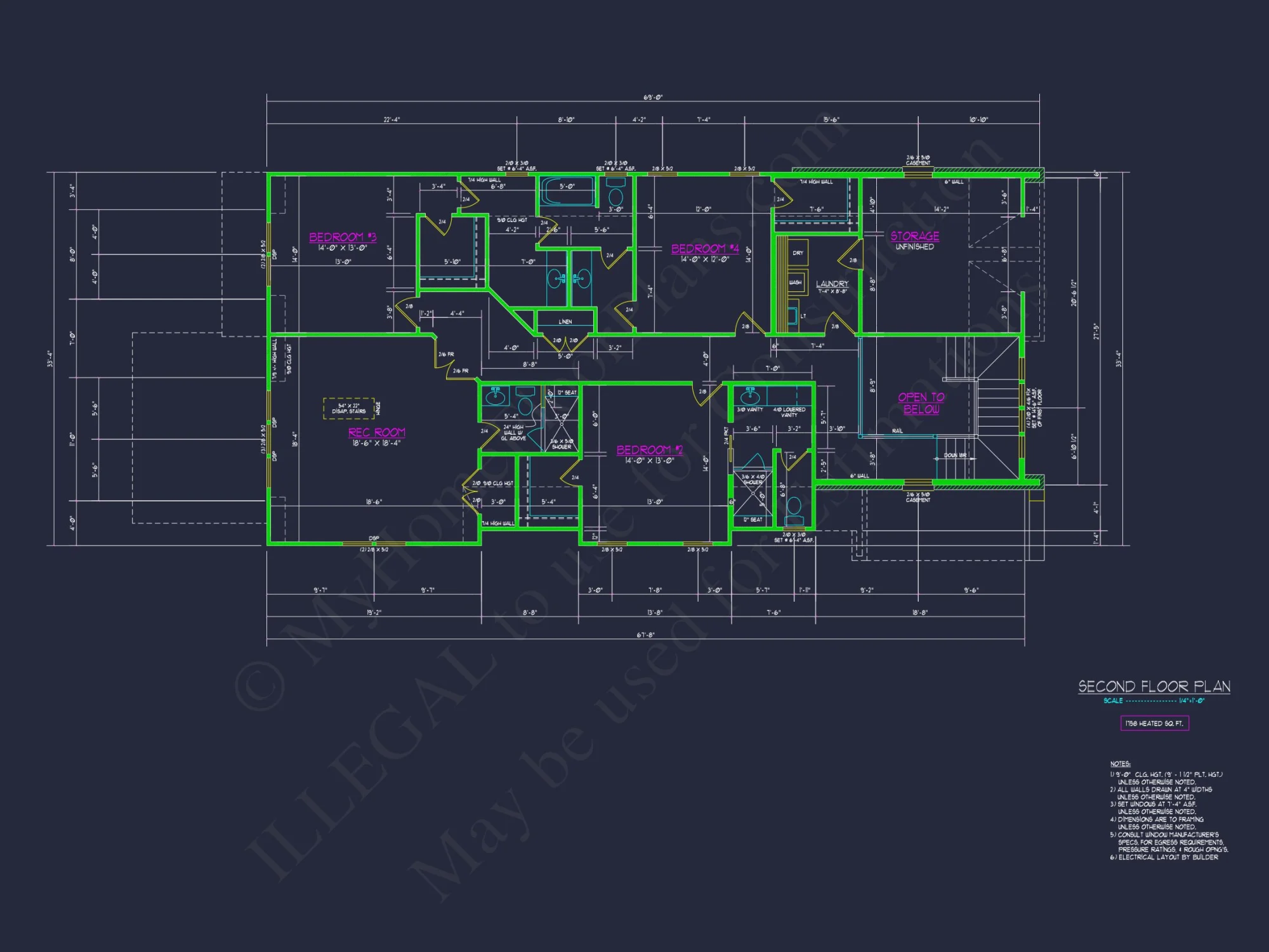 Charming Two-Story house Plan with CAD Designs and Floor Blueprint