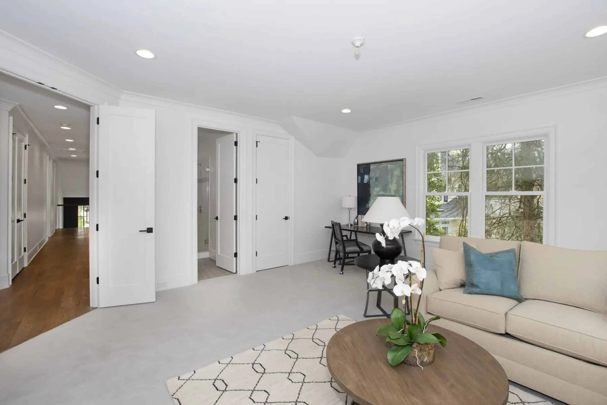 Charming Two-Story house Plan with CAD Designs and Floor Blueprint