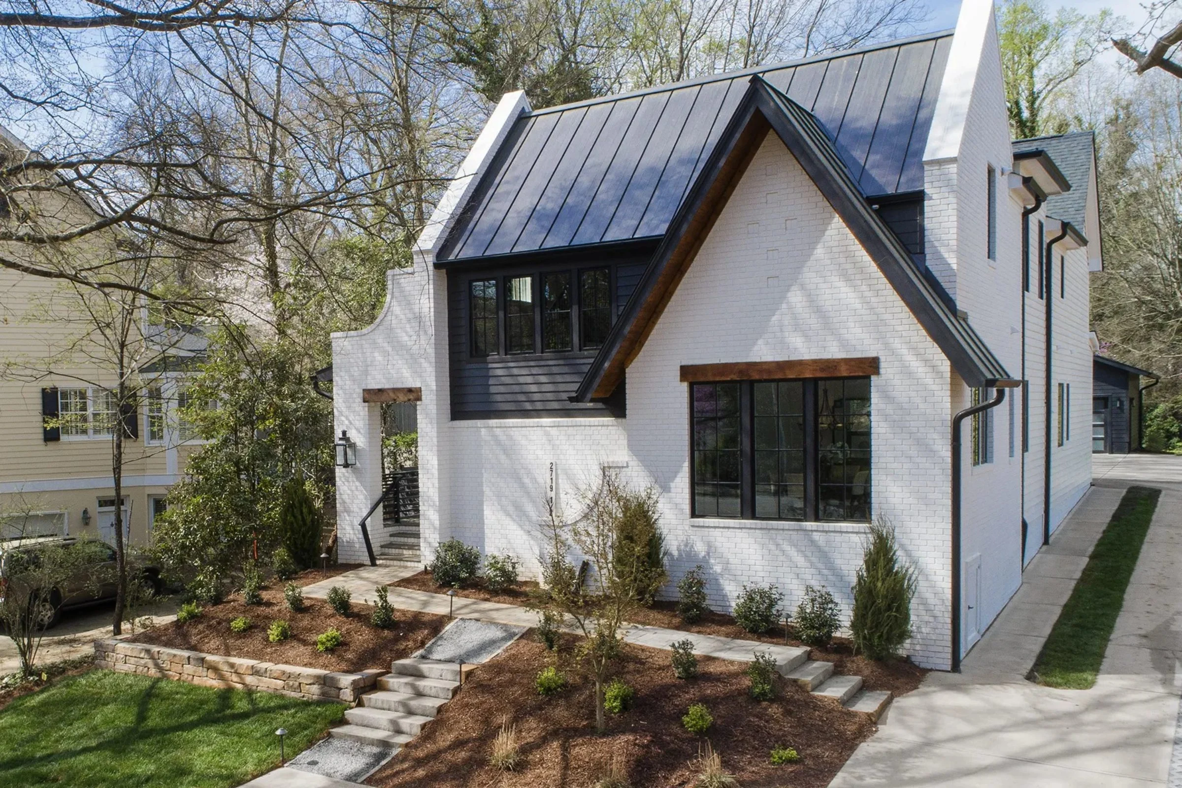 Charming Two-Story house Plan with CAD Designs and Floor Blueprint