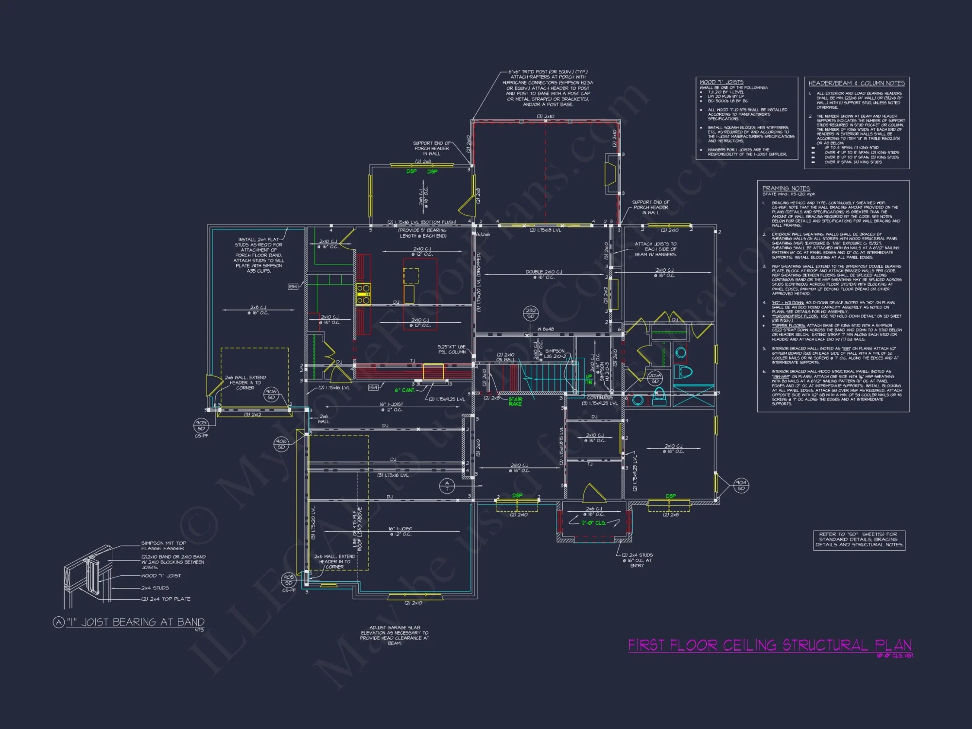 Modern house Plan with Detailed Blueprint and Architectural Designs