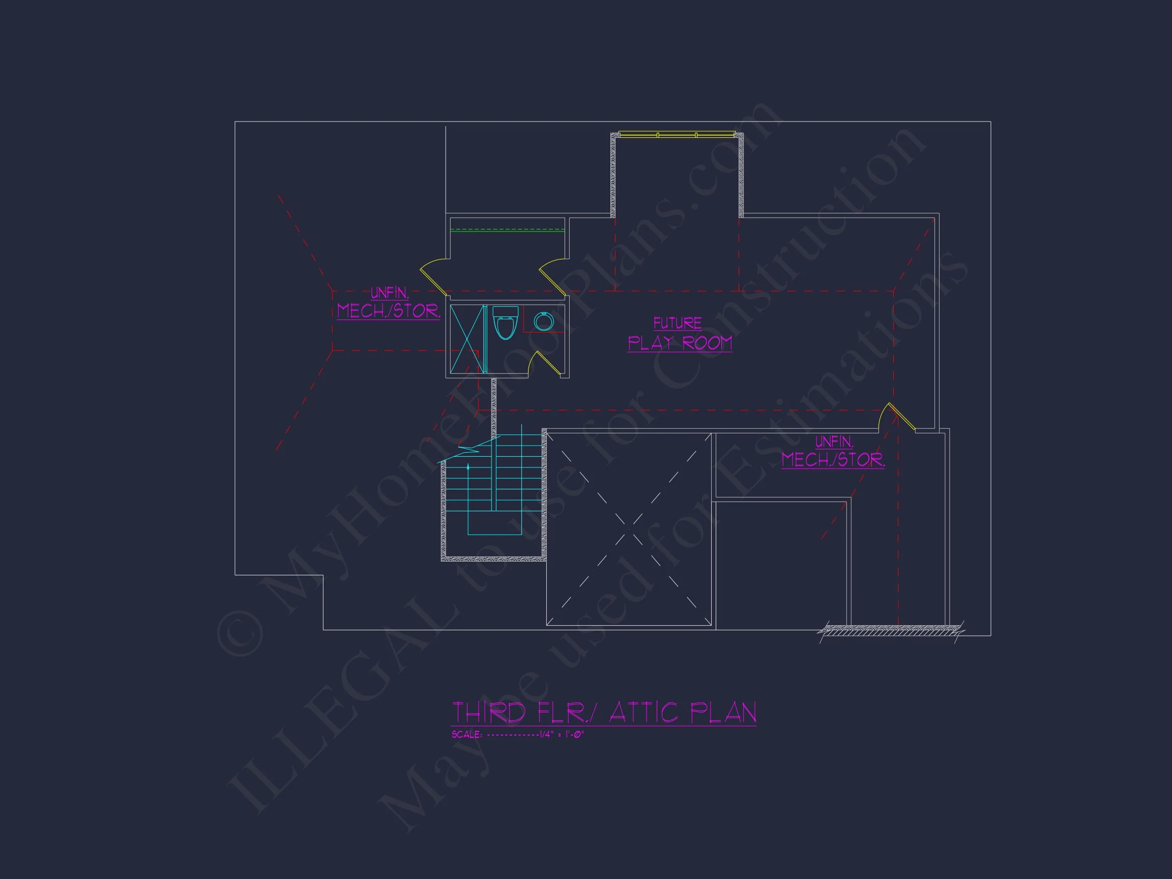 Modern house Plan with Detailed Blueprint and Architectural Designs