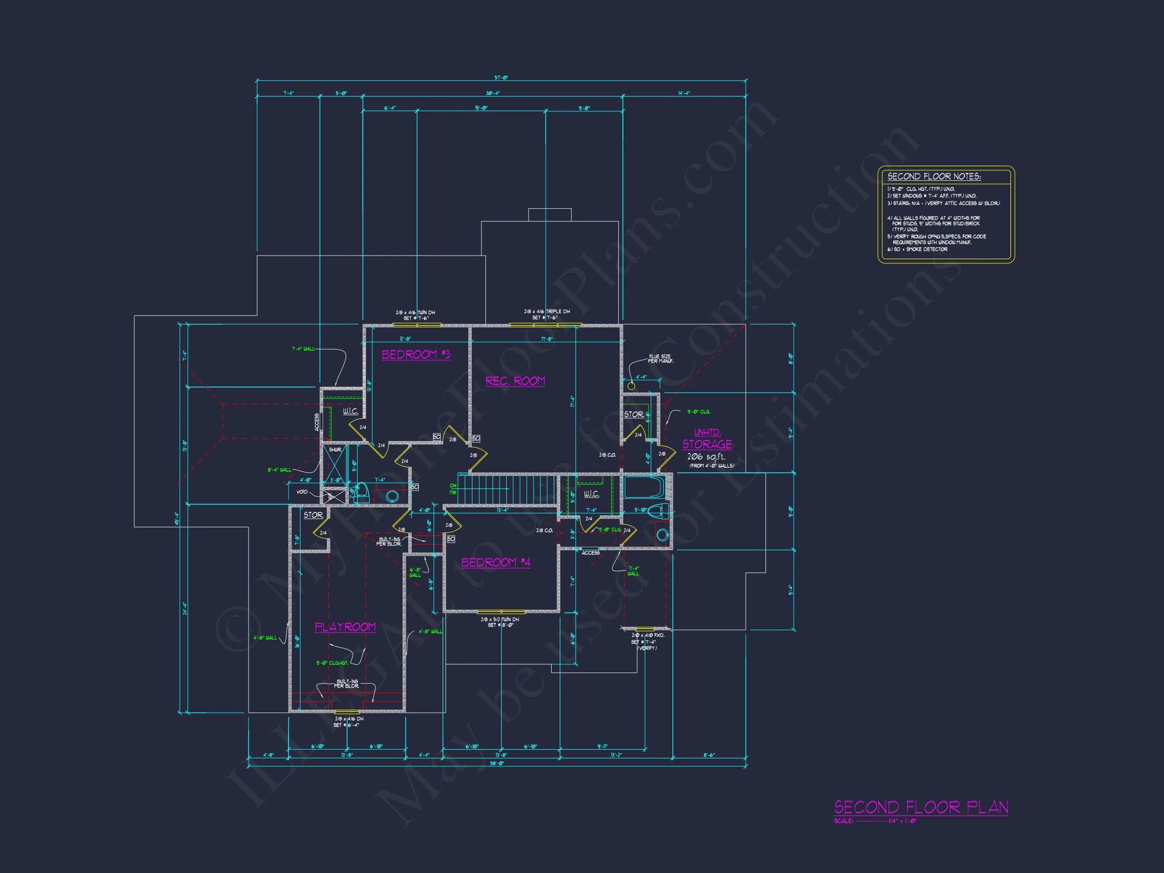 Craftsman house Floor Plan with Spacious Garage and Open Layout